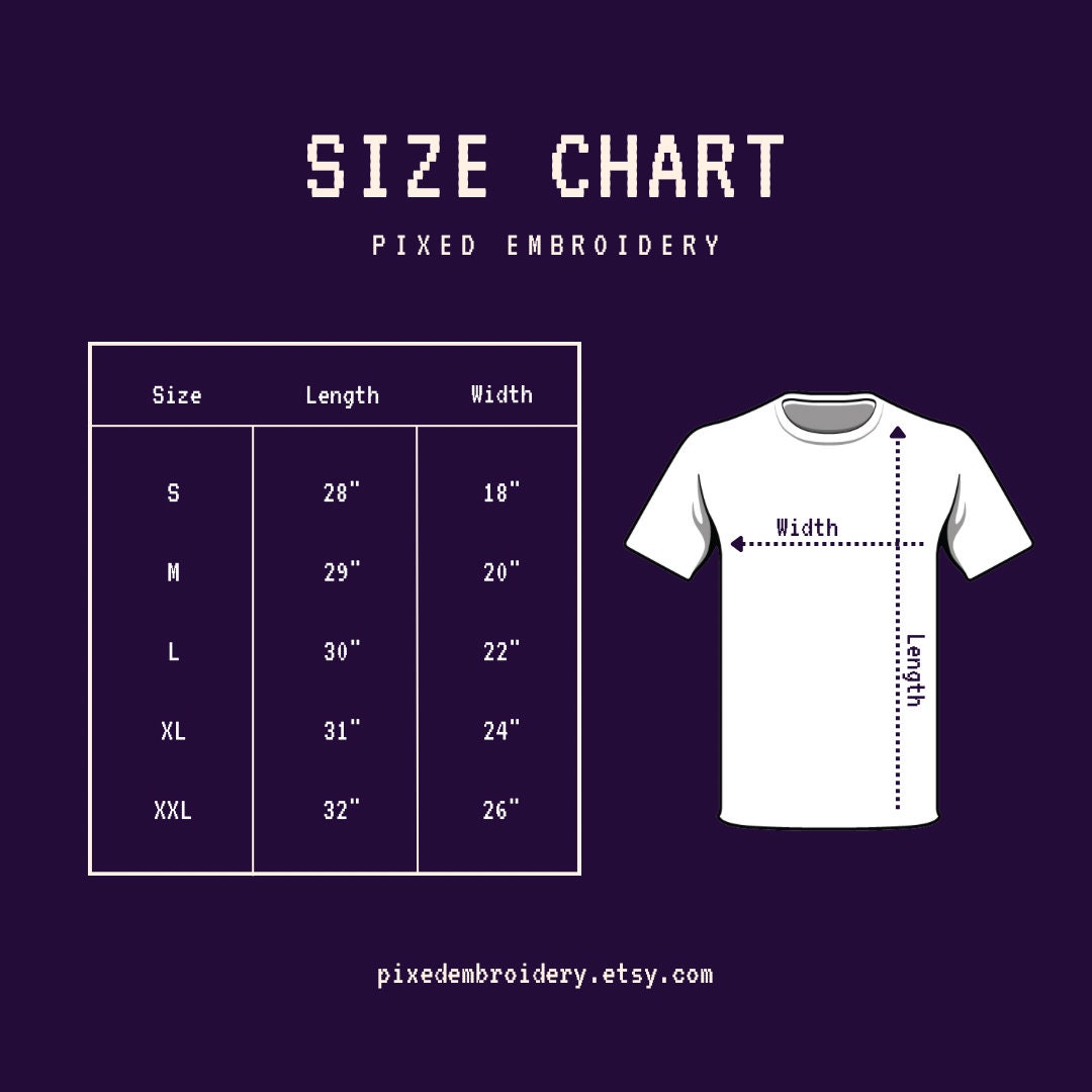 Embroidered Pixel Creeper Heavy Cotton Unisex T-shirt Handcrafted Pixel Apparel Unique Embroidery Gifts