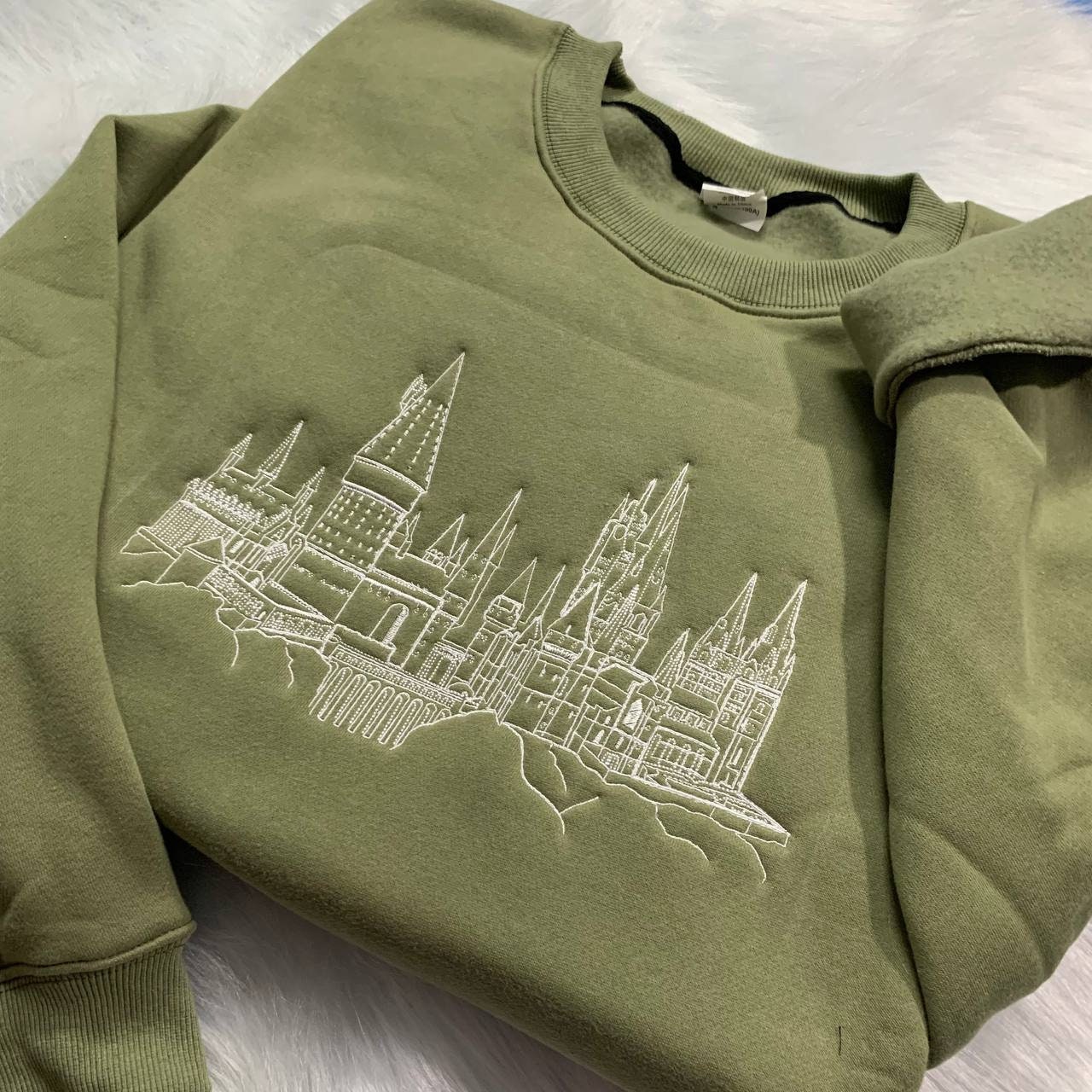 Custom Embroidered Portrait From Photo Sweatshirt Personalized Picture Portrait Embroidered Hoodie Custom Embroidered Shirtfantasy Reader