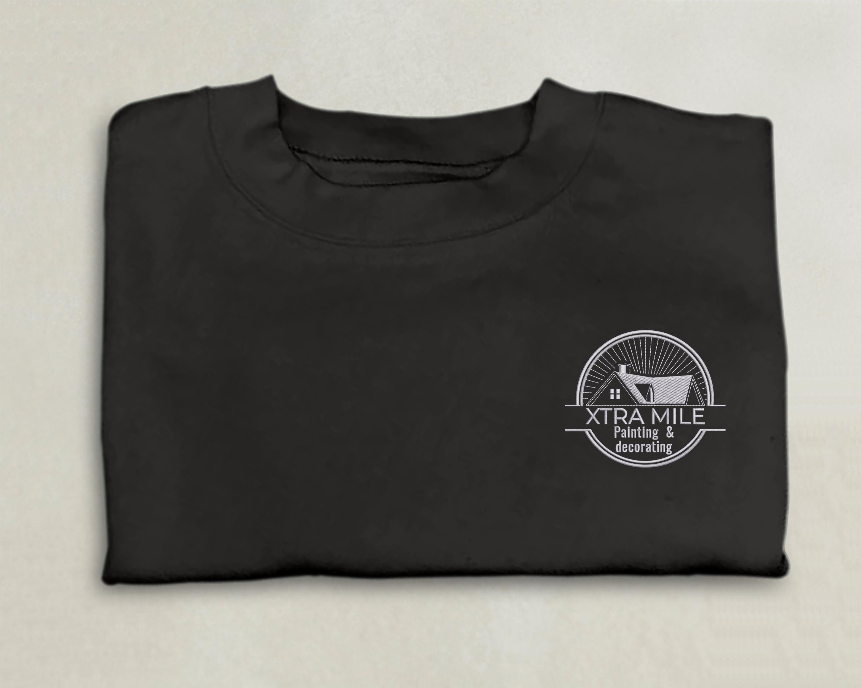 Personalised Embroidered Text Shirt Custom Textlogo Monogrammed Shirt Your Company Logo Workwear Tops Customised Christmas Gift For Him