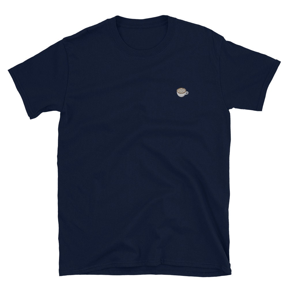 Embroidered Cappuccino T-shirt
