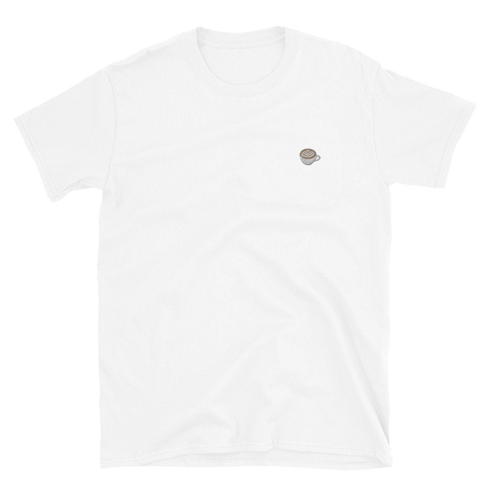 Embroidered Cappuccino T-shirt