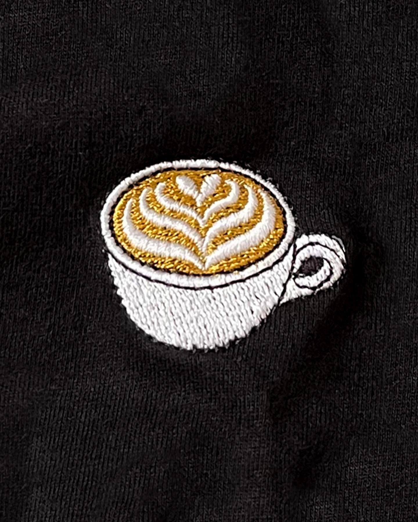 Embroidered Cappuccino T-shirt