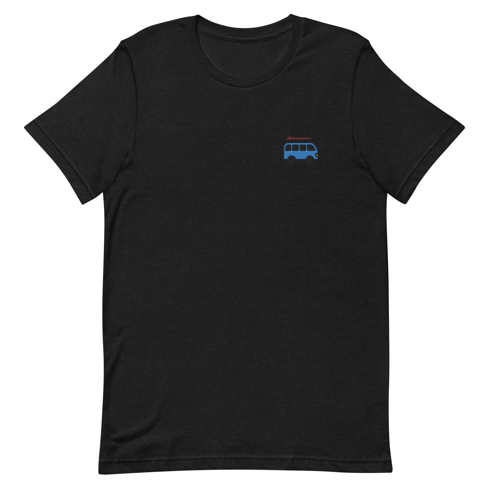 Hippy Van Unisex T-shirt Embroidered Unisex T-shirt Gift For Boyfriend Girlfriend Unisex Short Sleeve Shirt - Multiple Colors