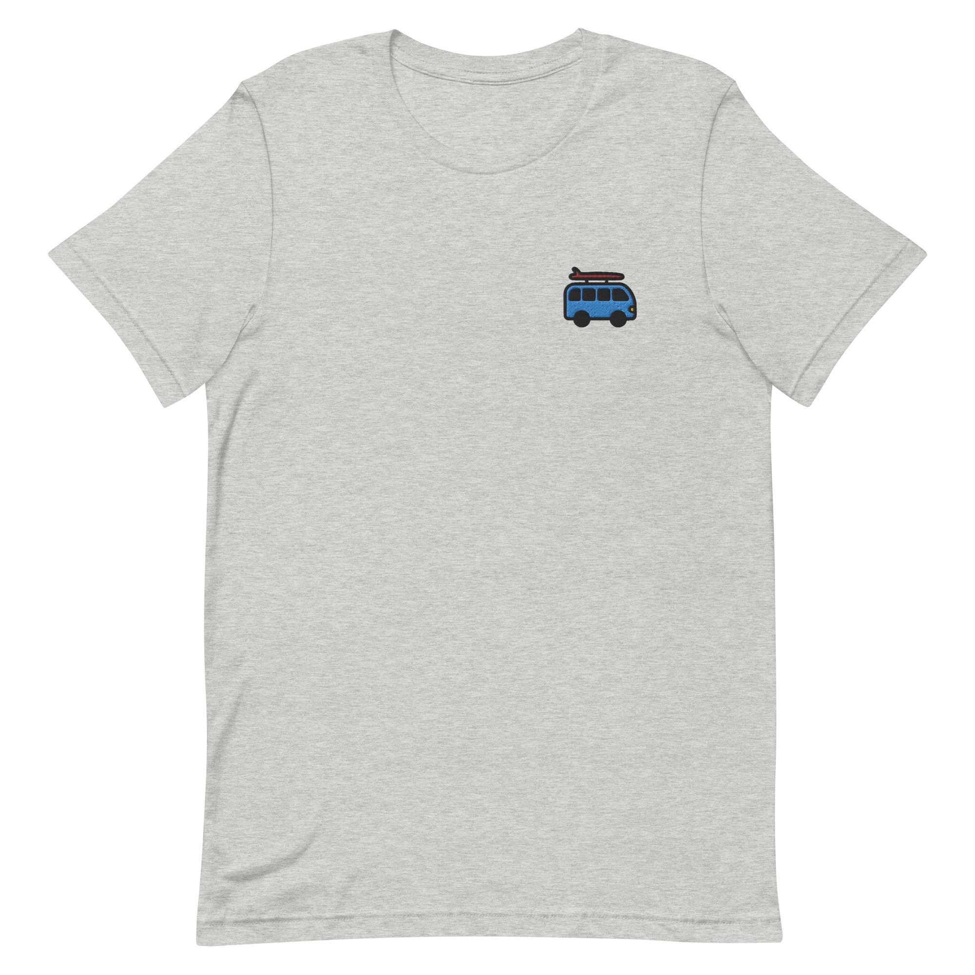 Hippy Van Unisex T-shirt Embroidered Unisex T-shirt Gift For Boyfriend Girlfriend Unisex Short Sleeve Shirt - Multiple Colors