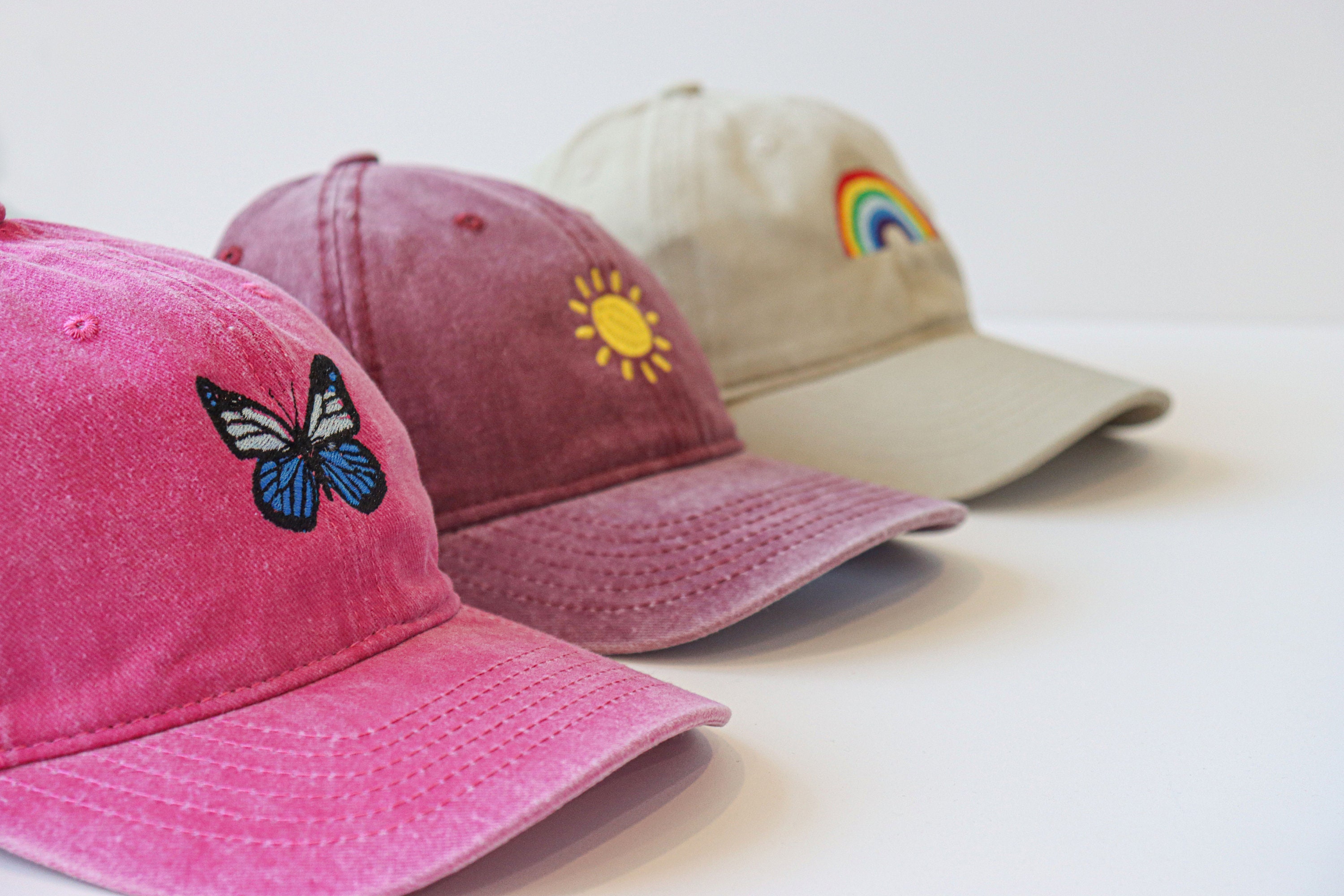 Custom Text Or Pattern Embroidered Caps Custom Embroidered Baseball Caps Bachelor Party Gifts
