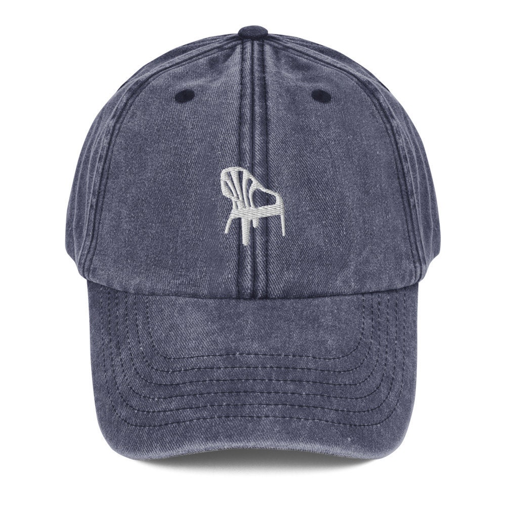 Unisex Vintage Style Cap Dad Hat Baseball Cap Embroidered Plastic Chair Plastic Chair