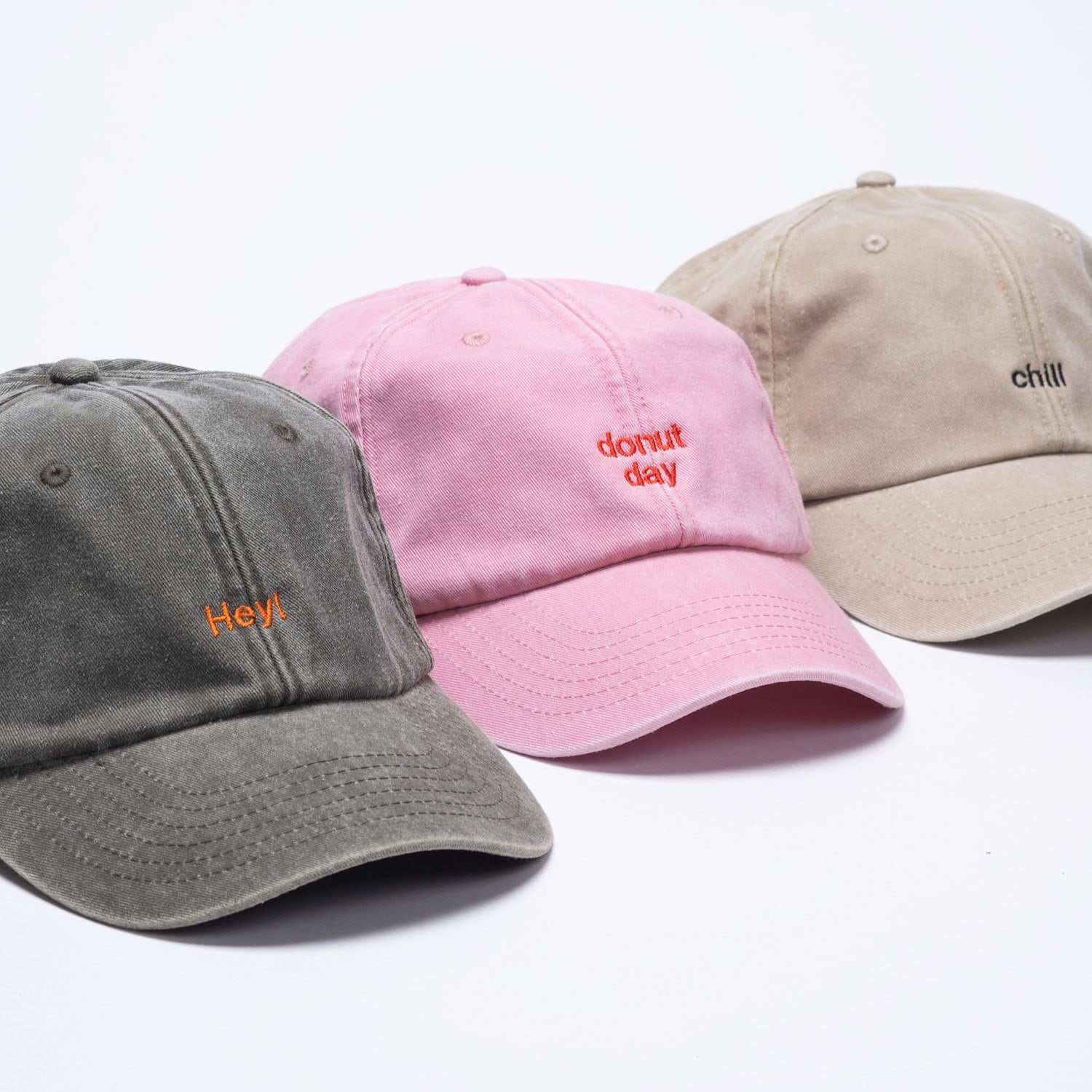 Personalised Vintage Cap - Custom Embroidered Unisex Cotton Dad Hat With Personalized Text - One Size Snapback Gift Cap For Him And Her