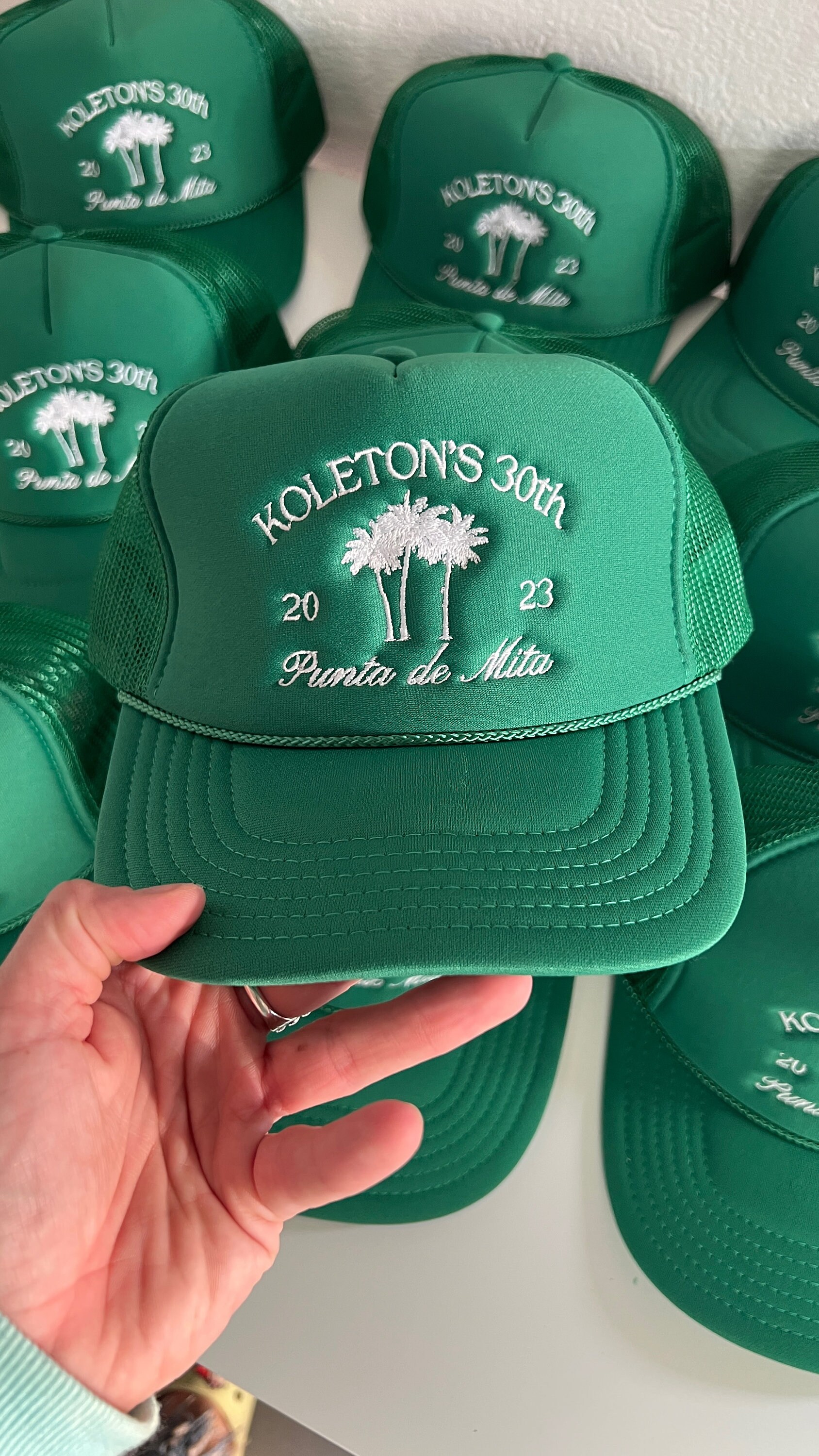 Custom Embroidered Trucker Hat Custom Embroidered Hat Personalized Embroidered Hat Personalized Trucker Hat