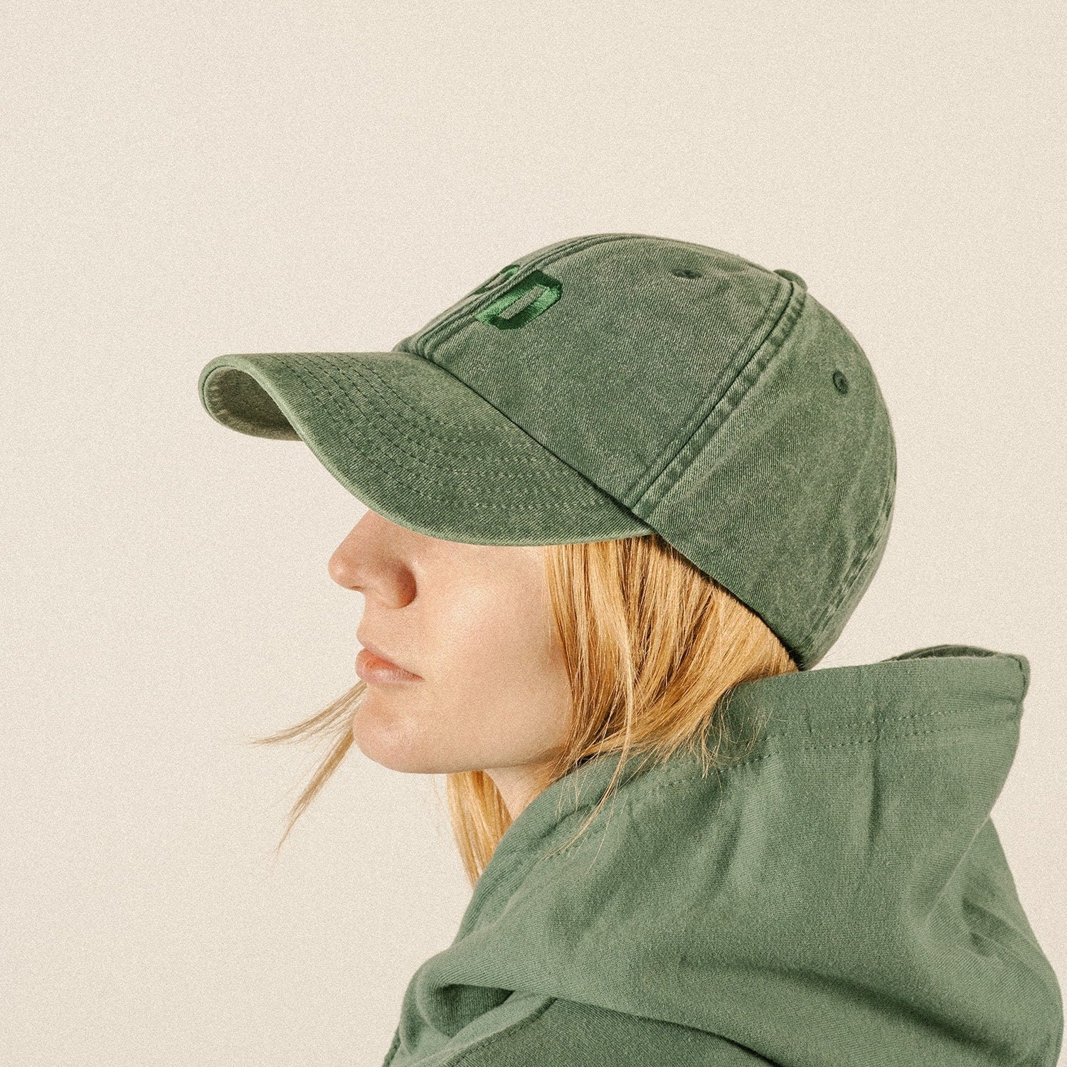 Custom Embroidered Cap – Unisex Personalised Vintage Washed Out Cotton Dad Style Hat With Initials – One Size – Gift For Him Or Her