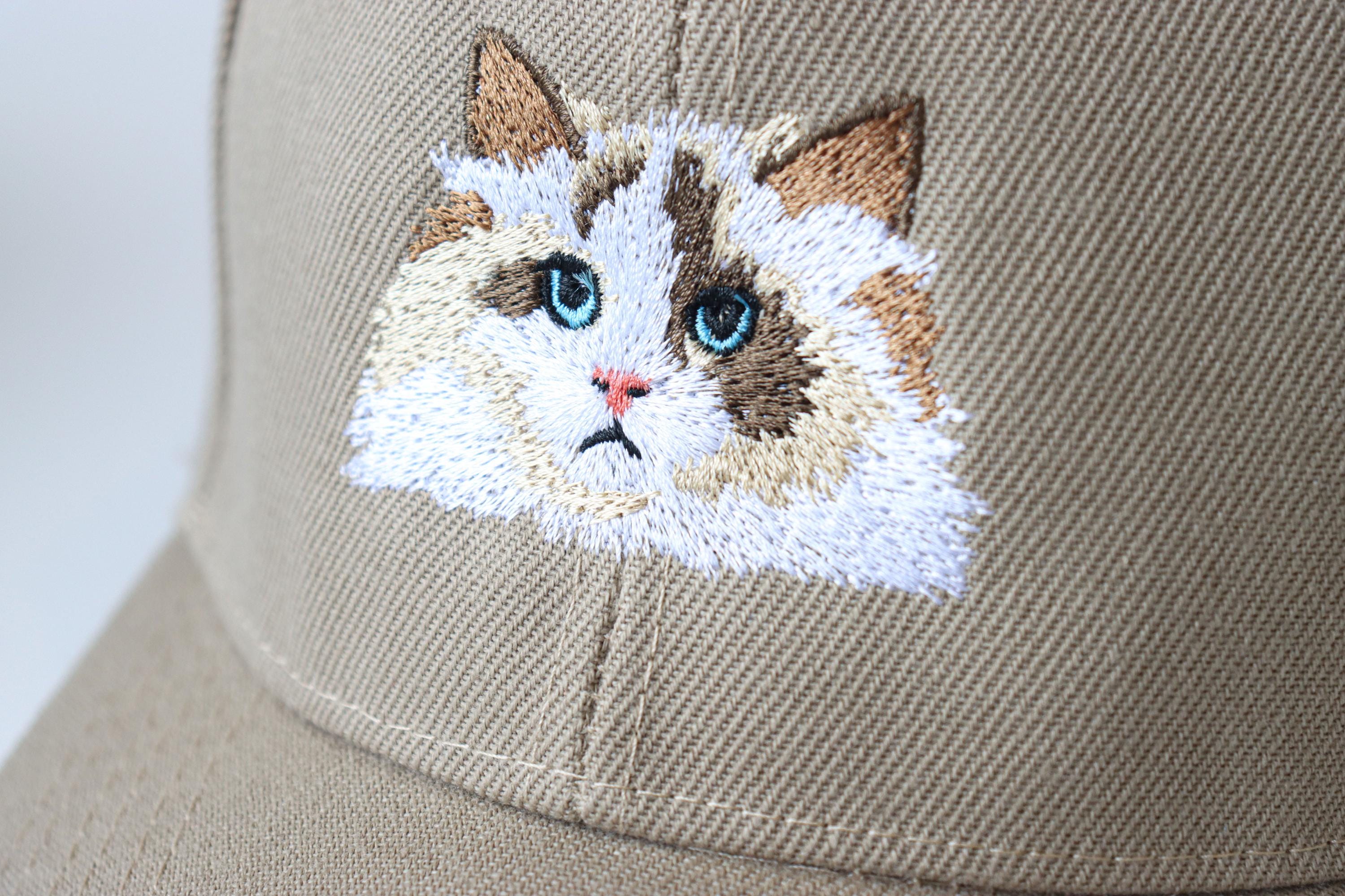 Custom Embroidered Pet Hat Using Pet Photo Personalized Dog Hat Custom Cat Hat Custom Pet Cap Dog Hat Custom Dog Baseball Cap Dog Mom Hat