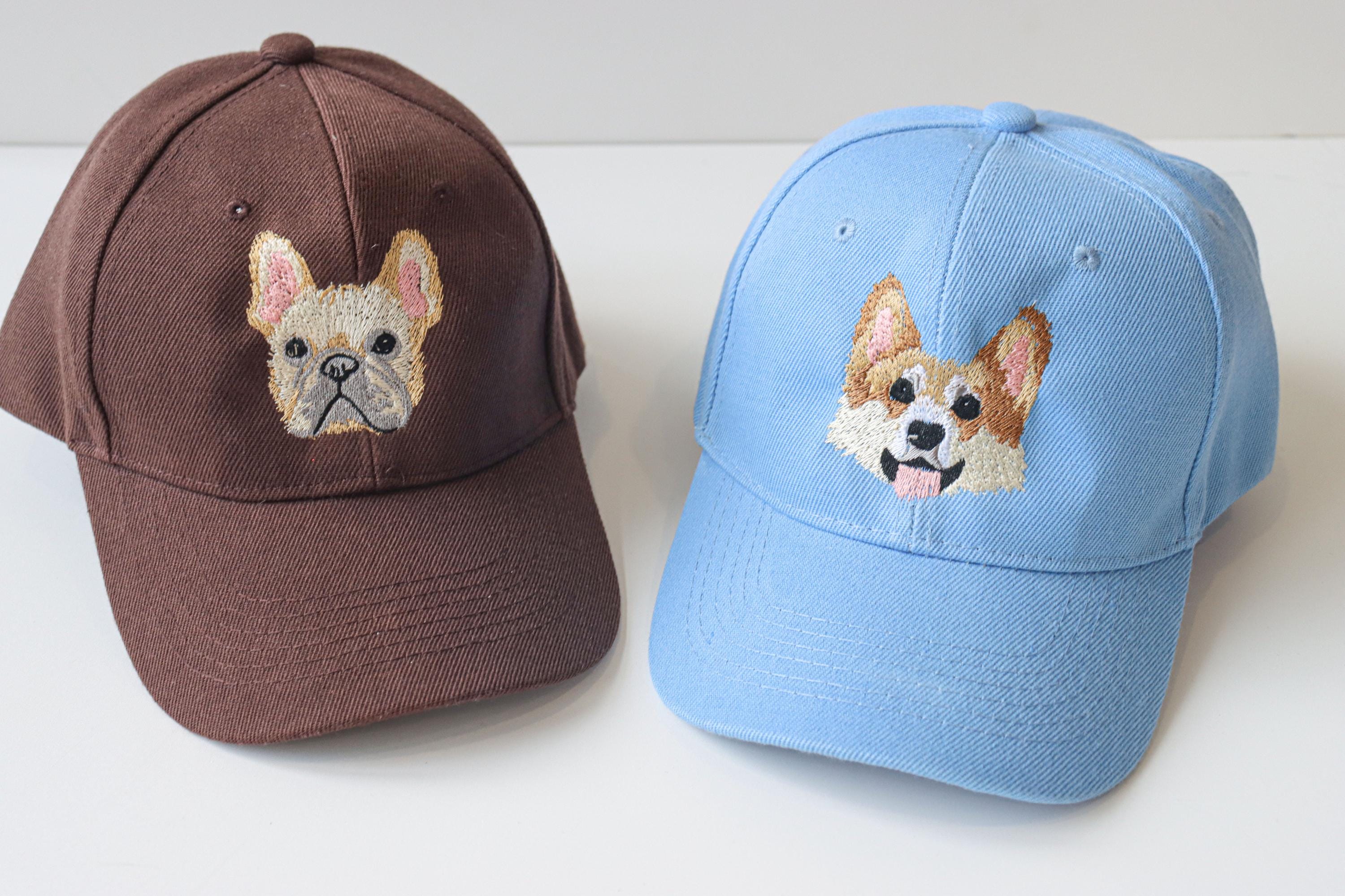 Custom Embroidered Pet Hat Using Pet Photo Personalized Dog Hat Custom Cat Hat Custom Pet Cap Dog Hat Custom Dog Baseball Cap Dog Mom Hat