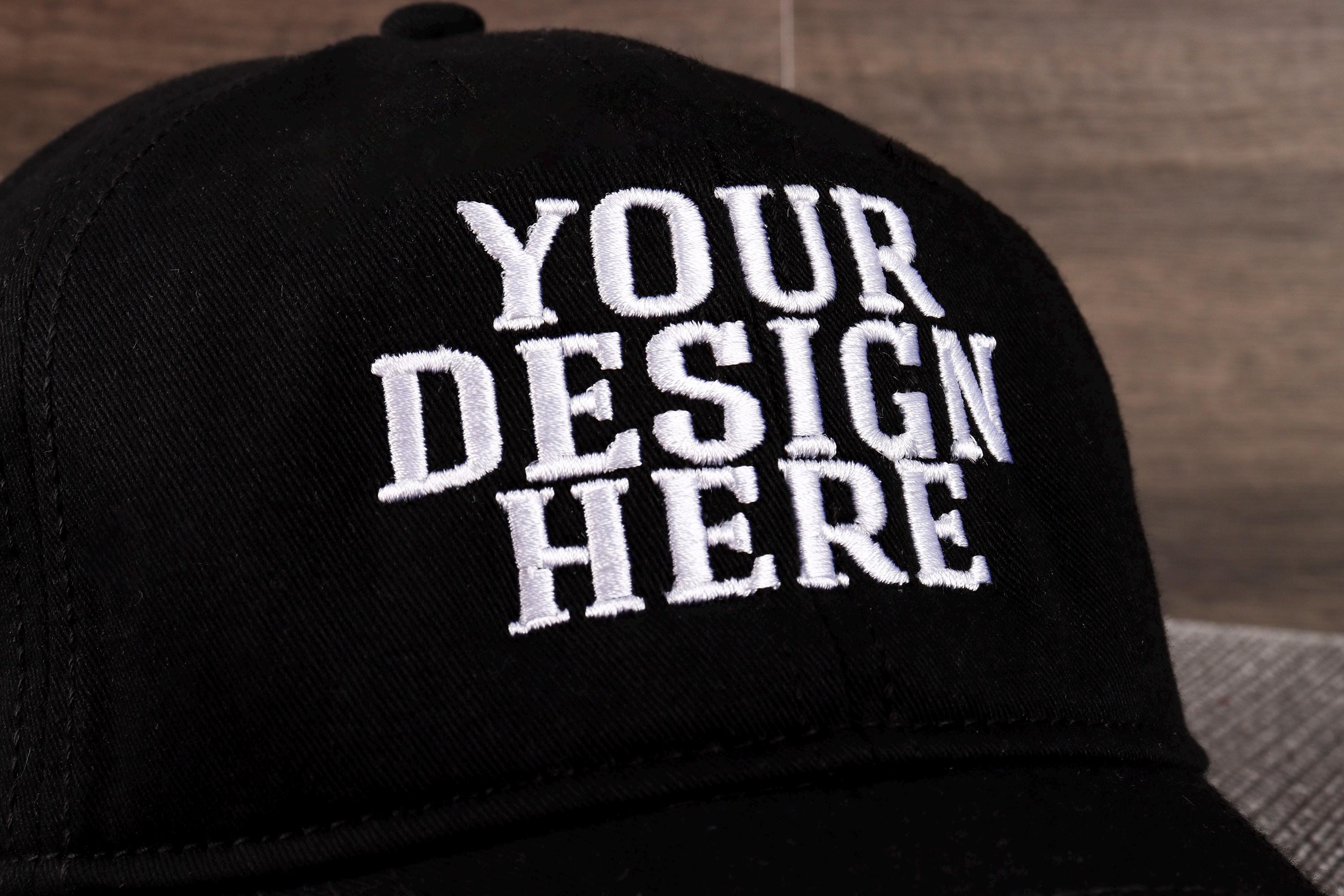Personalized Embroidered Unisex Cap With Your Text For Bestman Giftcustom Hand Embroidered Monogram Caps Gift For Herbusiness Party Gift