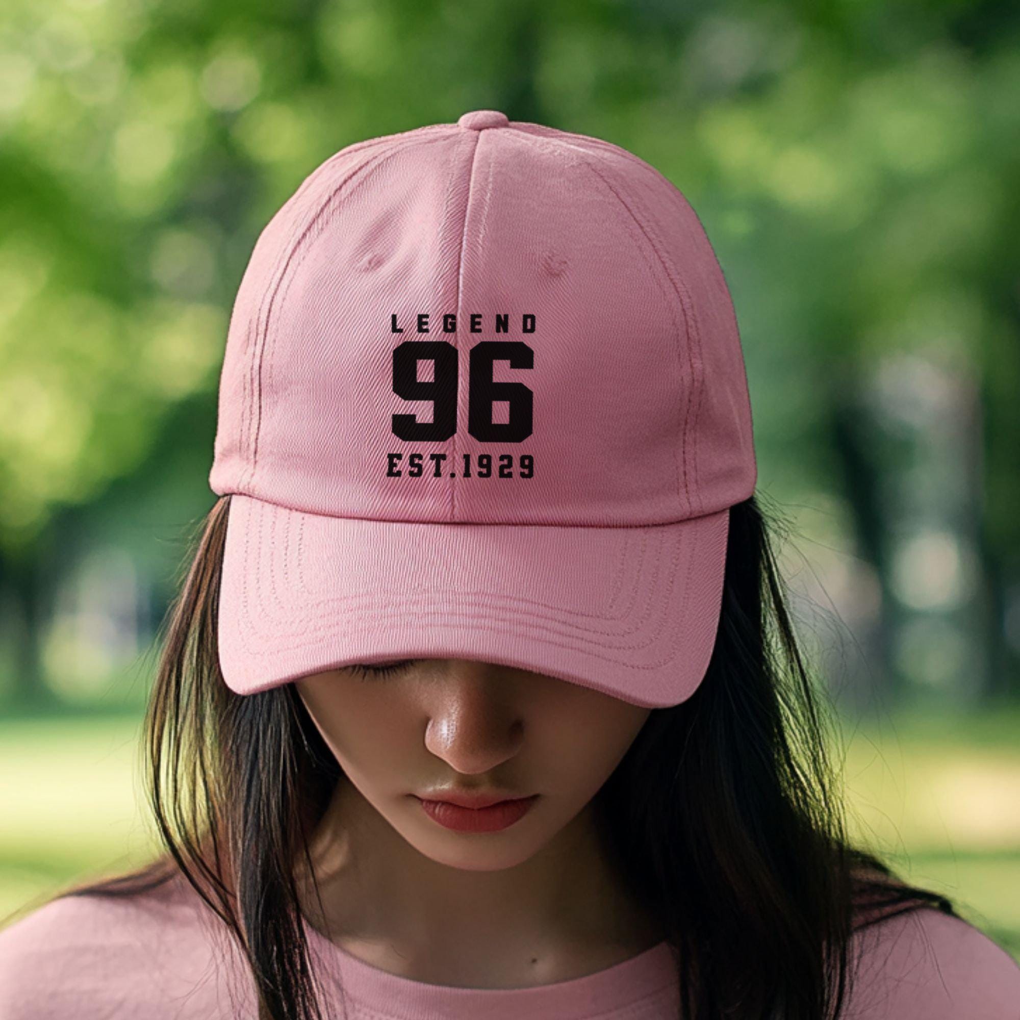 96th Birthday Embroidered Hat Est1929 Baseball Cap Ninety-sixth Birthday Cap Gift For Grandpa Gift From Daughter To Dadgift For Mom