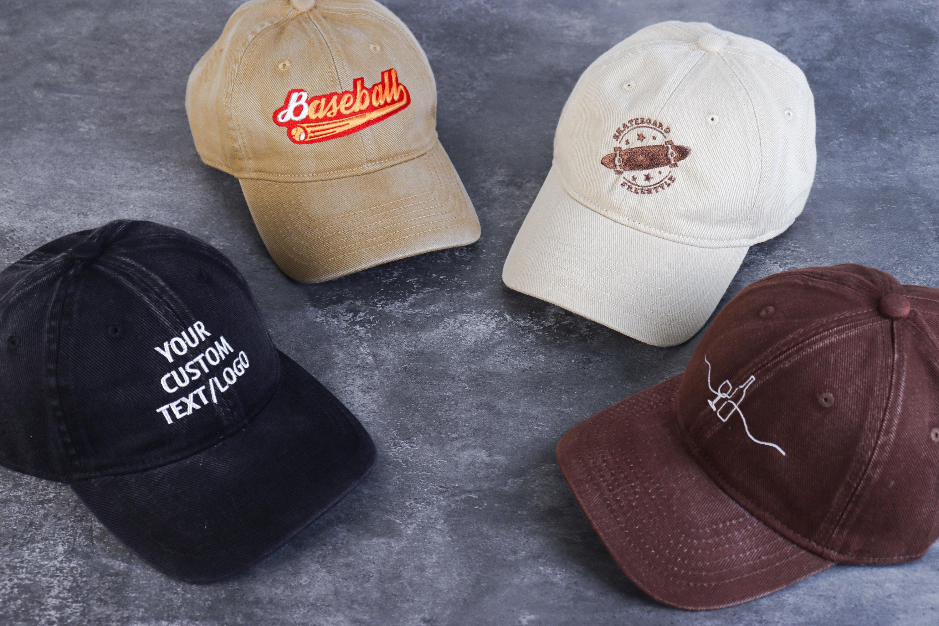 Embroidered Hat Personalized Dad Cap Embroidery Logo Baseball Hat Bachelorette Hats Custom Caps Sorority Hat Unisex Baseball Cap Custom Hat