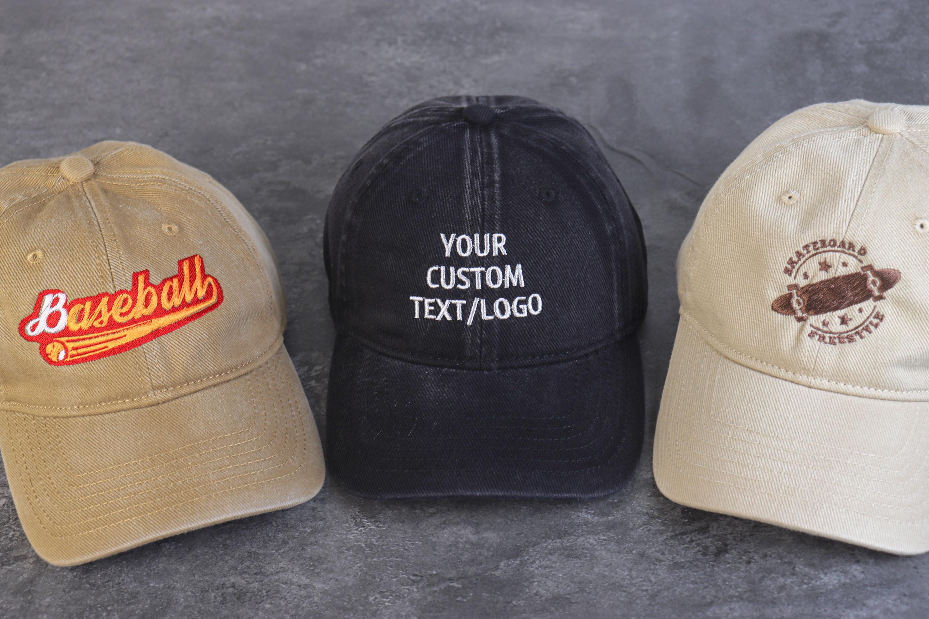 Embroidered Hat Personalized Dad Cap Embroidery Logo Baseball Hat Bachelorette Hats Custom Caps Sorority Hat Unisex Baseball Cap Custom Hat