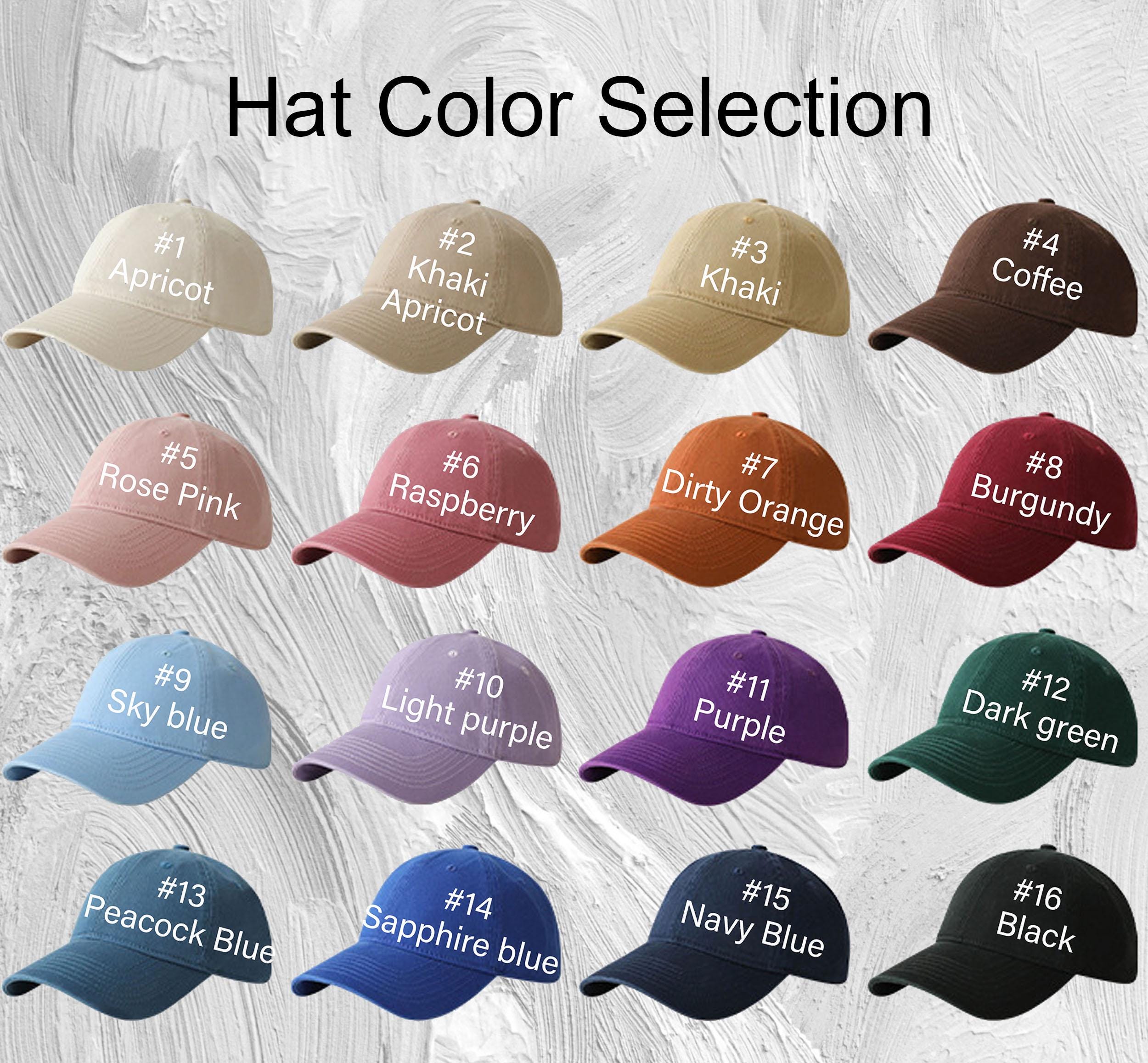 Embroidered Hat Personalized Dad Cap Embroidery Logo Baseball Hat Bachelorette Hats Custom Caps Sorority Hat Unisex Baseball Cap Custom Hat