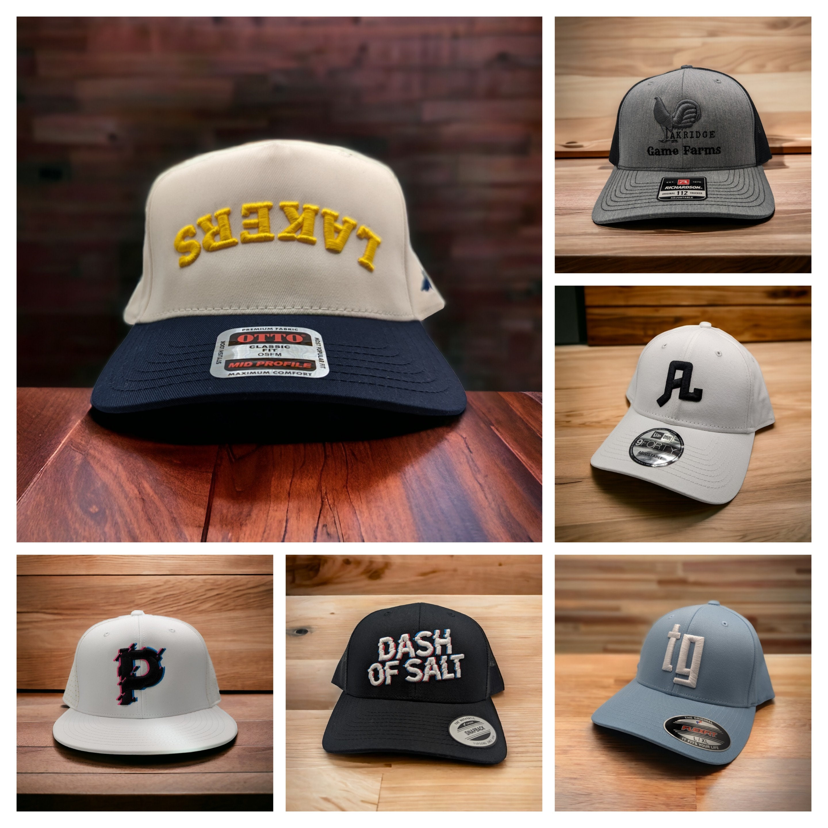 3d Embroidery For Hats Using Your Design!