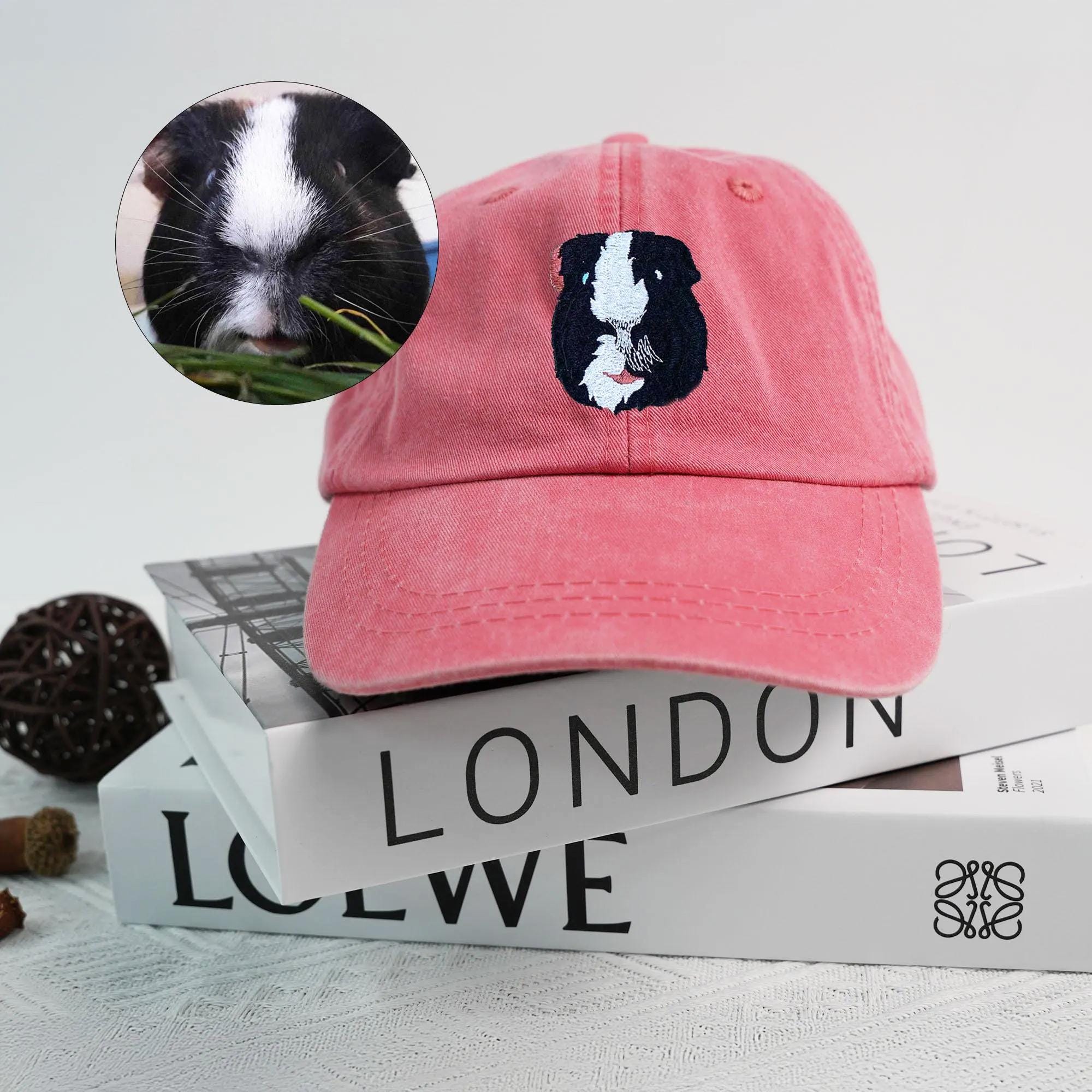 Personalized Hat With Your Dog Photo Custom Embroidered Pet Hat Personalized Dog Portrait Hat Dog Mom Cap Dog Dad Cap Pet Lover Gift