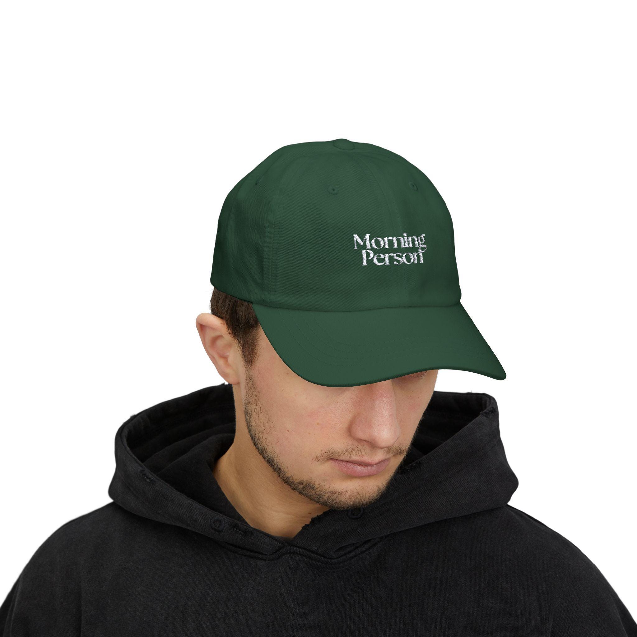 Classic Dad Cap - Morning Person Coffee Hat Embroidered Baseball Cap Early Riser Gift Retro Dad Hat Vintage Hat Coffee Lover 5am Club