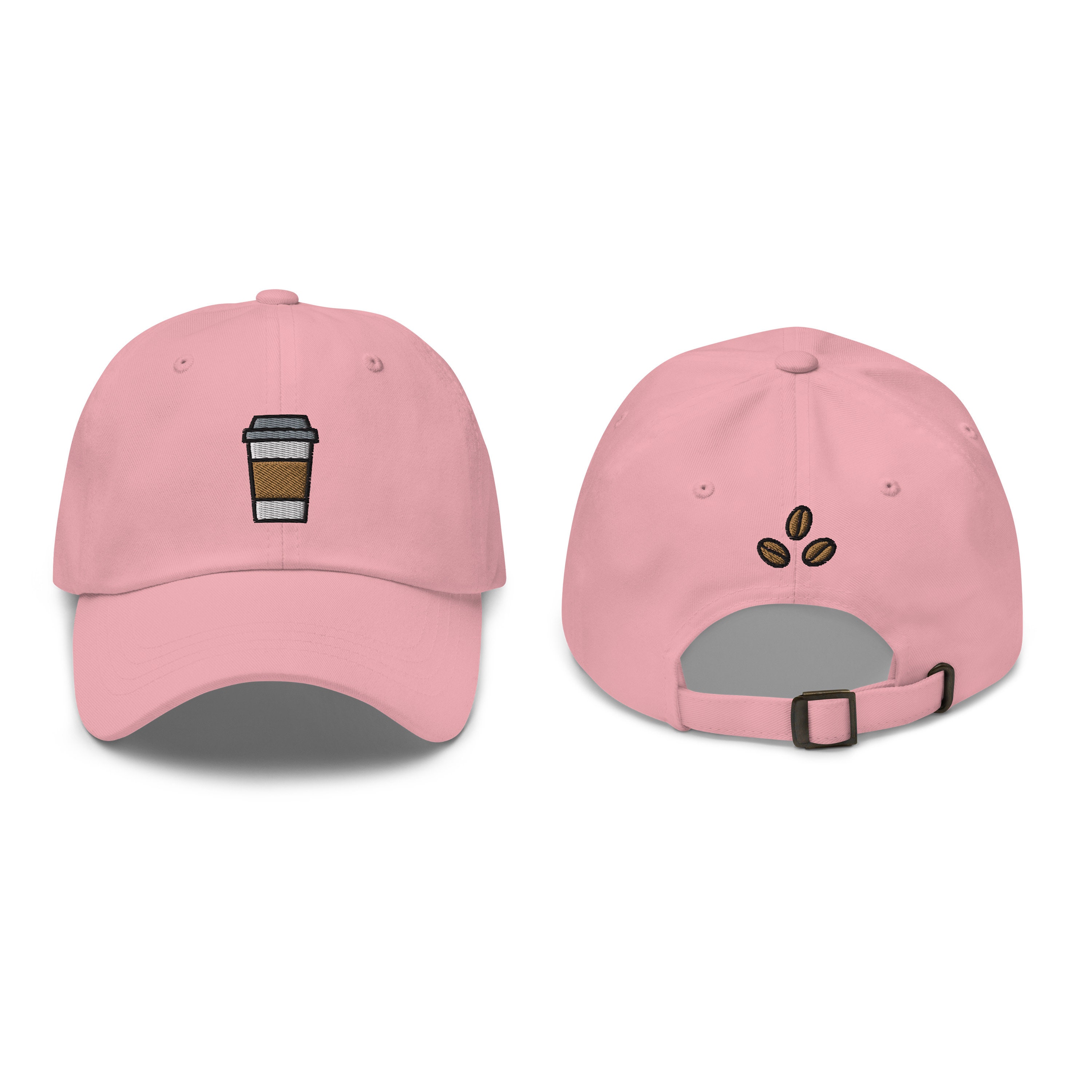Coffee Cup Embroidered Baseball Cap Cute Embroidered Hat Coffee Lover Gift Coffee Dad Hat Embroidery Baseball Hat Women Coffee Beans