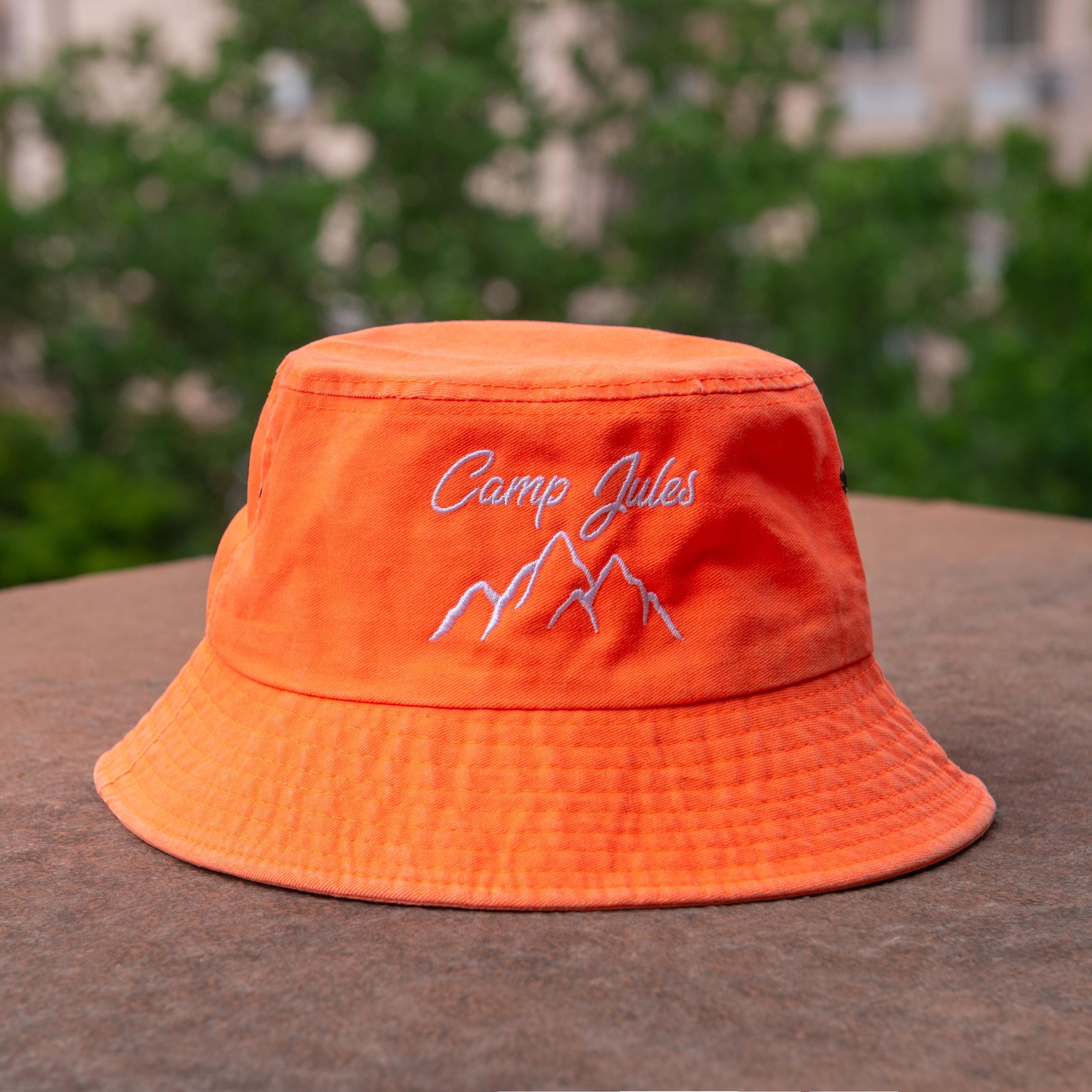 Custom Bucket Hat Embroidered Hat Custom Logo Embroidery Name Bucket Hat Summer Hat Personalized Gift Vacation Travel Beach Bucket Hat