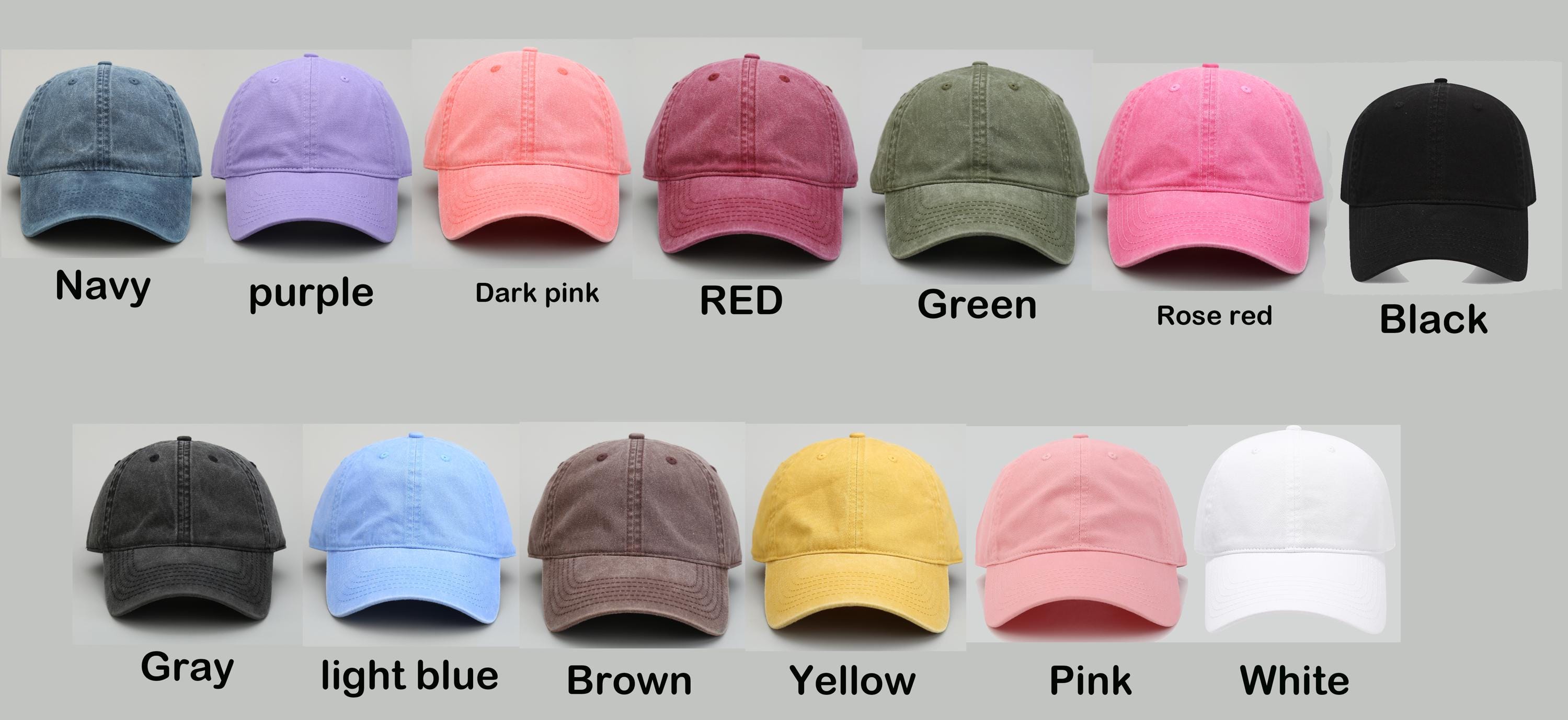Baseball Capscustom Text Embroidered Hat Custom Embroidered Hat Embroidery Logo Baseball Hat Personalized Dad Capcustom Embroidered Hat