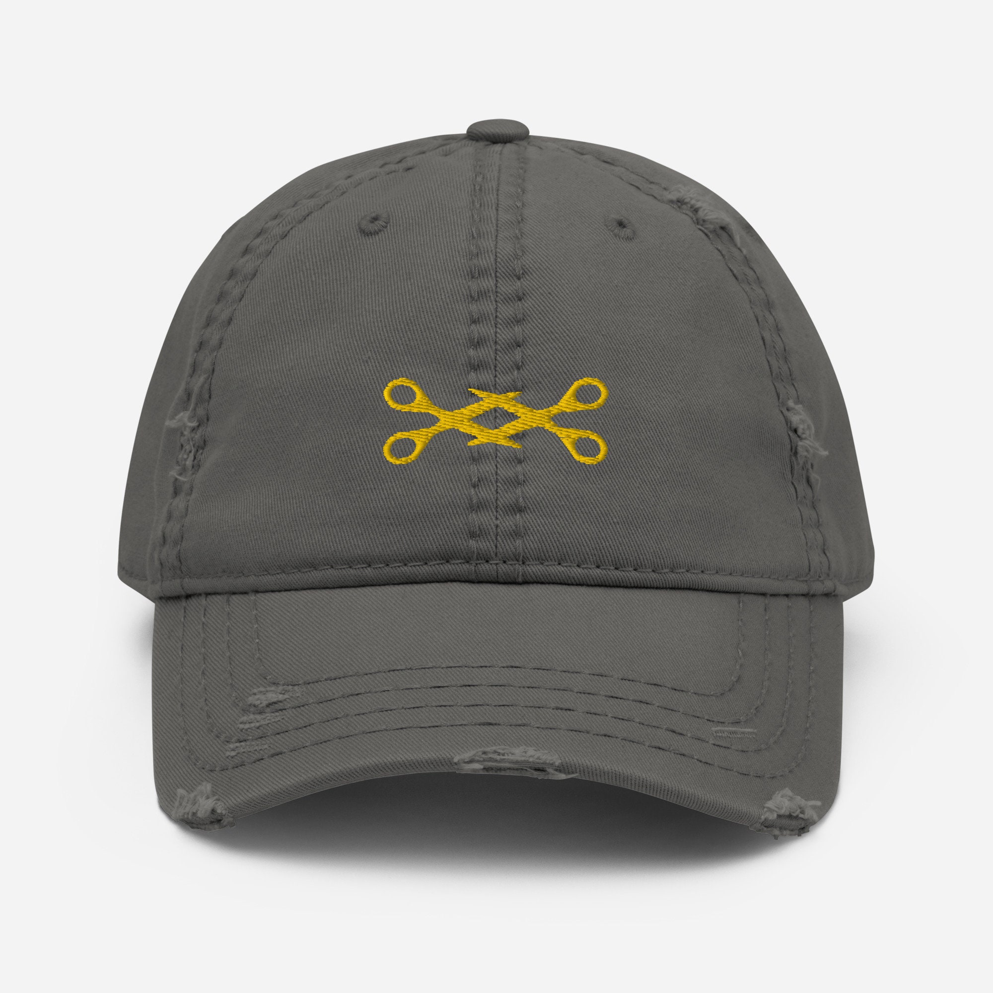 Scissor Distressed Hat