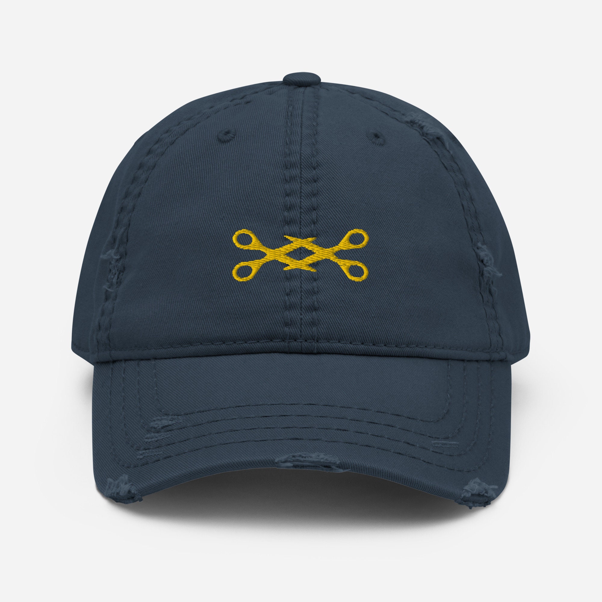 Scissor Distressed Hat