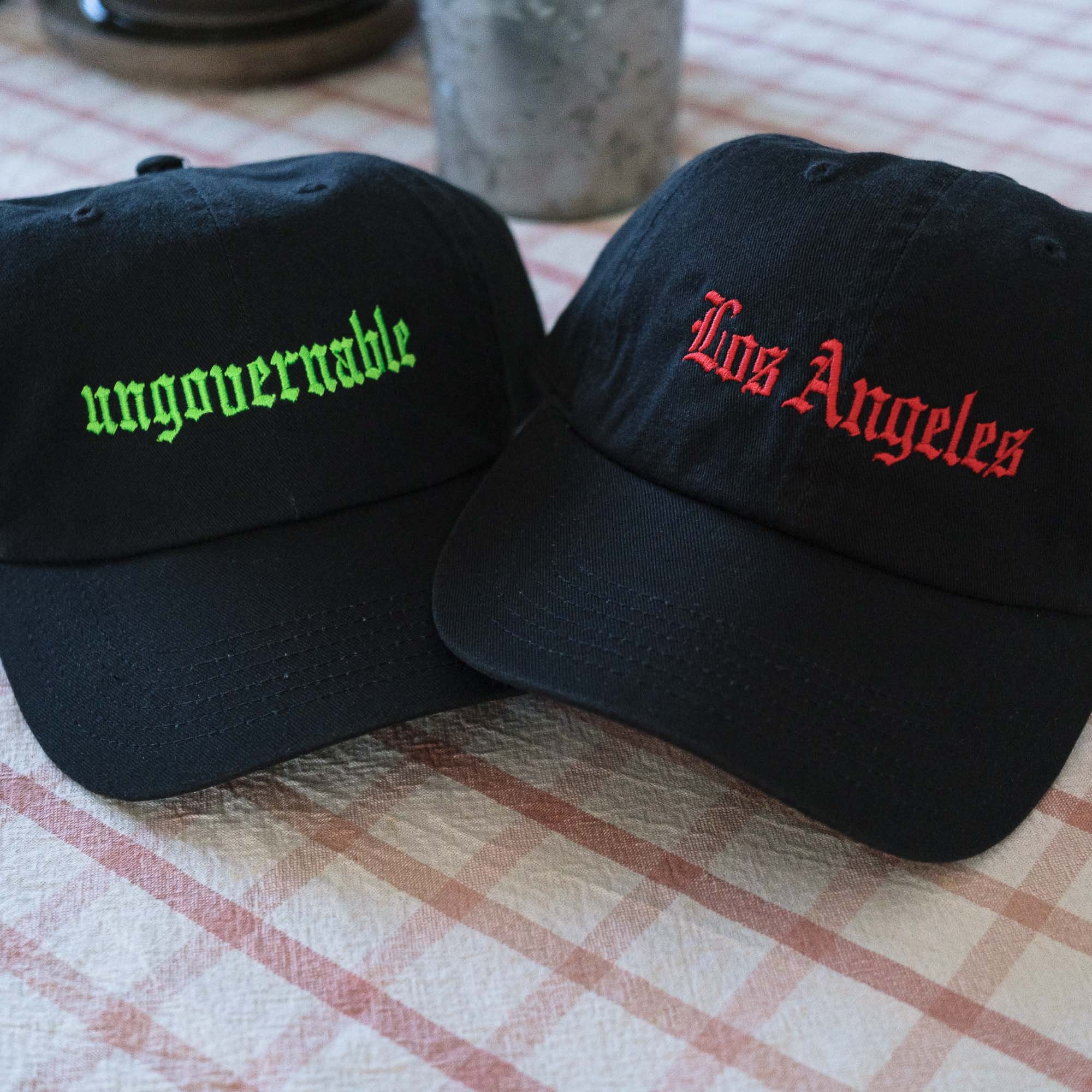 Custom Text Embroidered Dad Hat