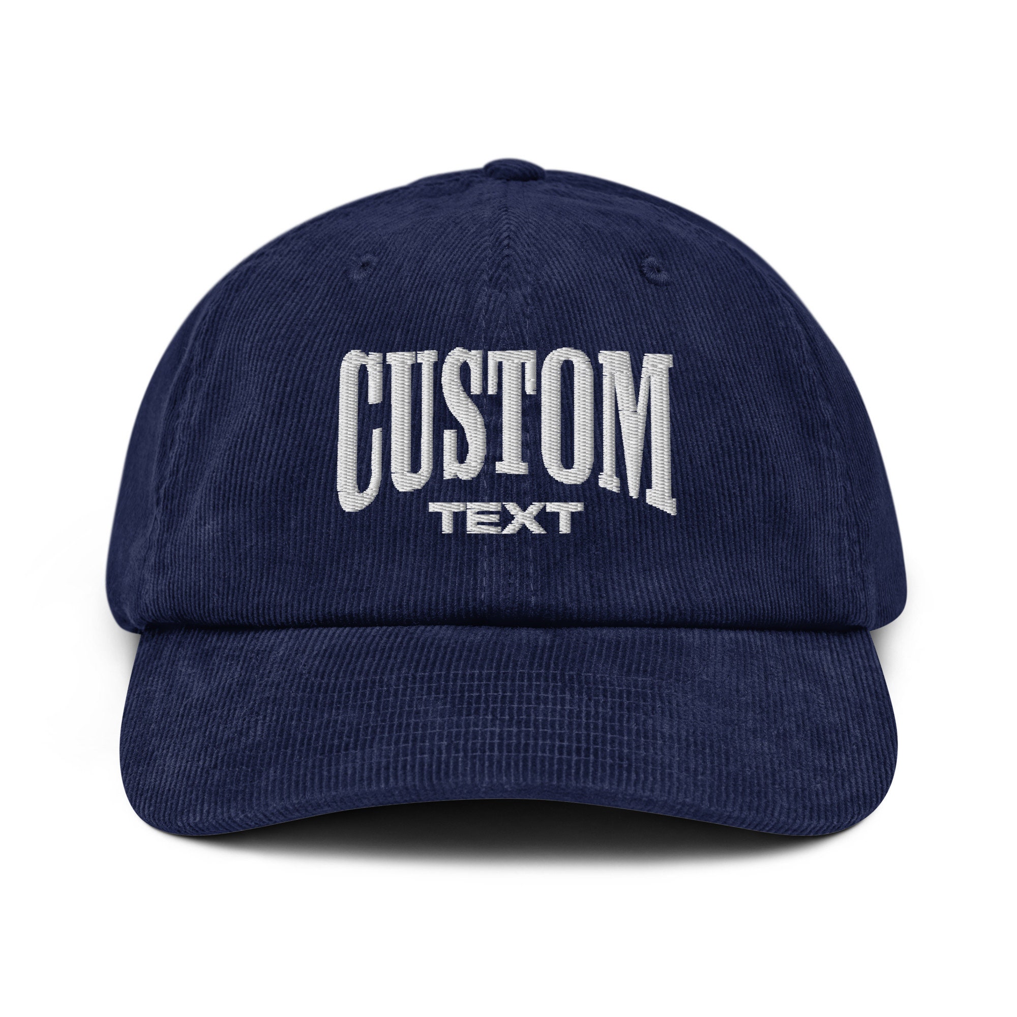 Corduroy Hat Custom Embroidered Hat Personalized Vintage Baseball Hat Gift For New Grandma Grandpa Pregnancy Announcement Mothers Day Gift