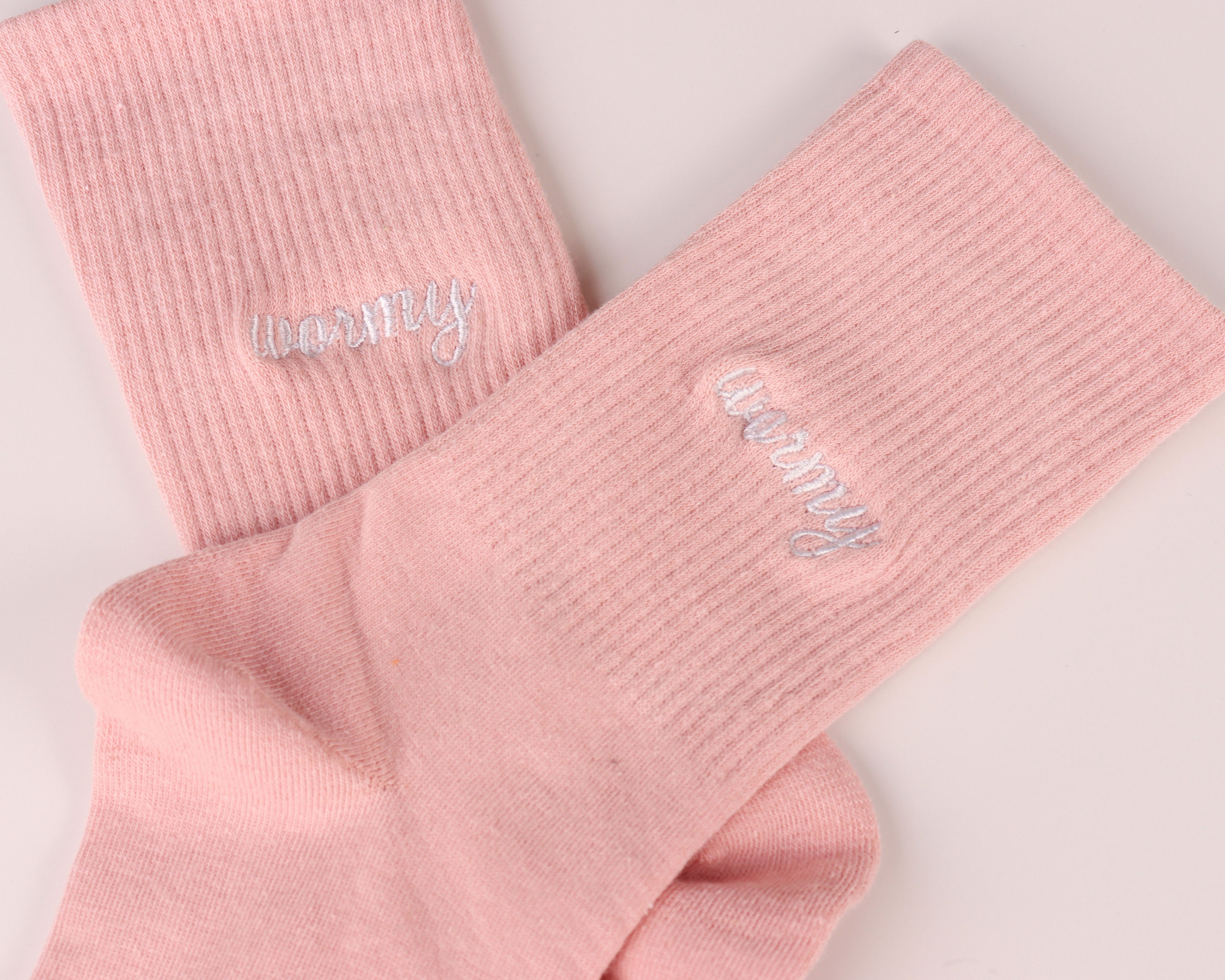Custom Name Socks Wedding Party Socks Personalized Sock Embroidered Family Name Crew Socks Creative Birthday Gift Gift For Him