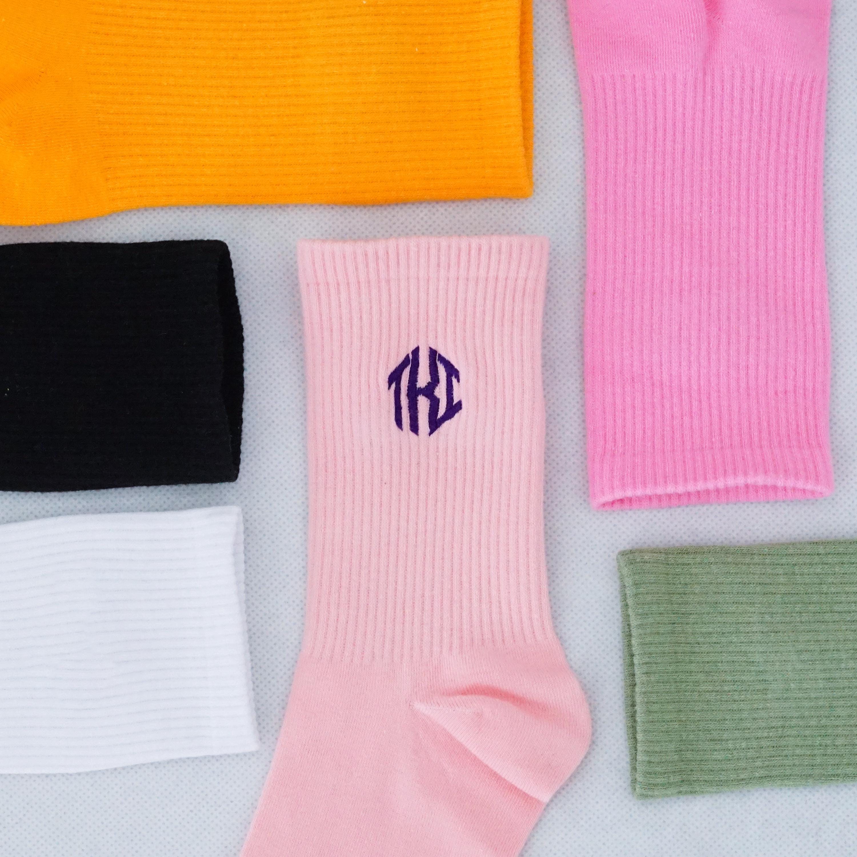 Custom Initial Women Socks Personalized Wedding Unisex Socks Embroidery Cotton Soft Socks Bachelorette Gift Gift For Him Party Gift