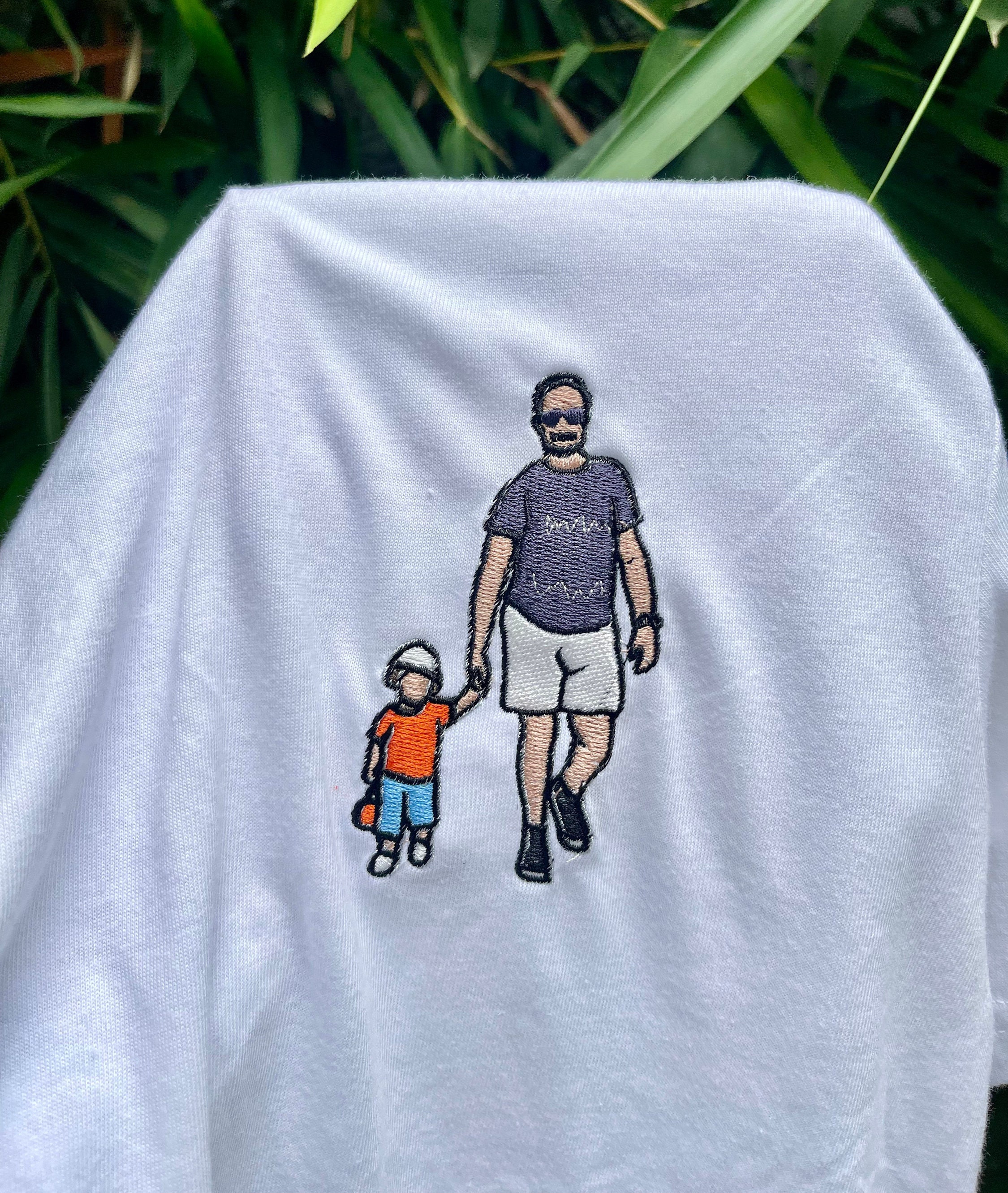 Embroidered T Shirt Custom Embroidered Photo Shirt Custom Embroidered Tshirt Custom Embroidered Photo