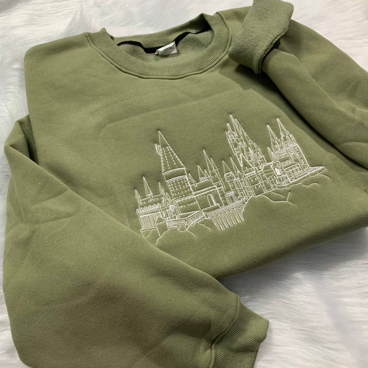 Custom Embroidered Portrait From Photo Sweatshirt Personalized Picture Portrait Embroidered Hoodie Custom Embroidered Shirtfantasy Reader