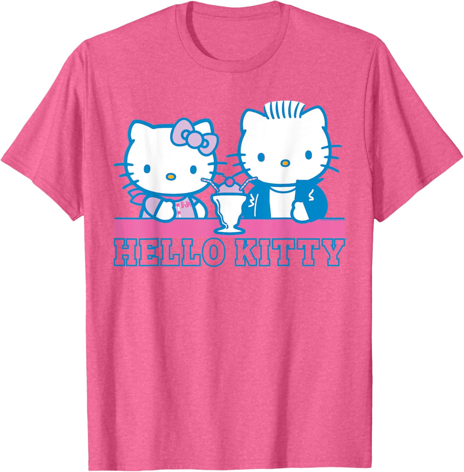 Hello Kitty And Dear Daniel Milkshake Date T-shirt