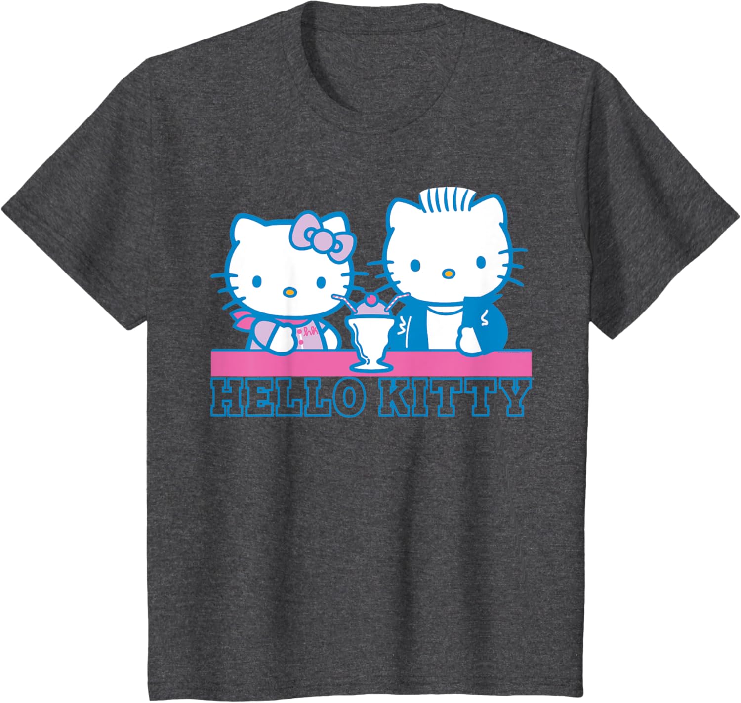 Hello Kitty And Dear Daniel Milkshake Date T-shirt