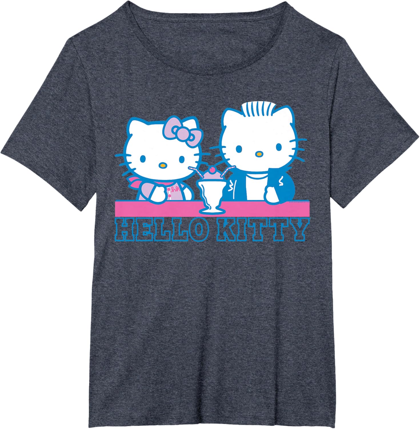 Hello Kitty And Dear Daniel Milkshake Date T-shirt