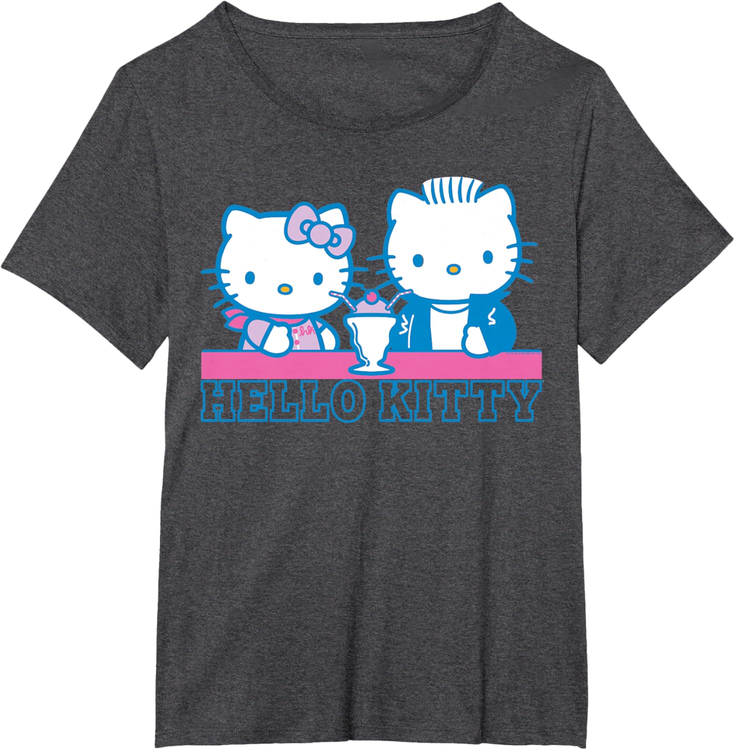 Hello Kitty And Dear Daniel Milkshake Date T-shirt