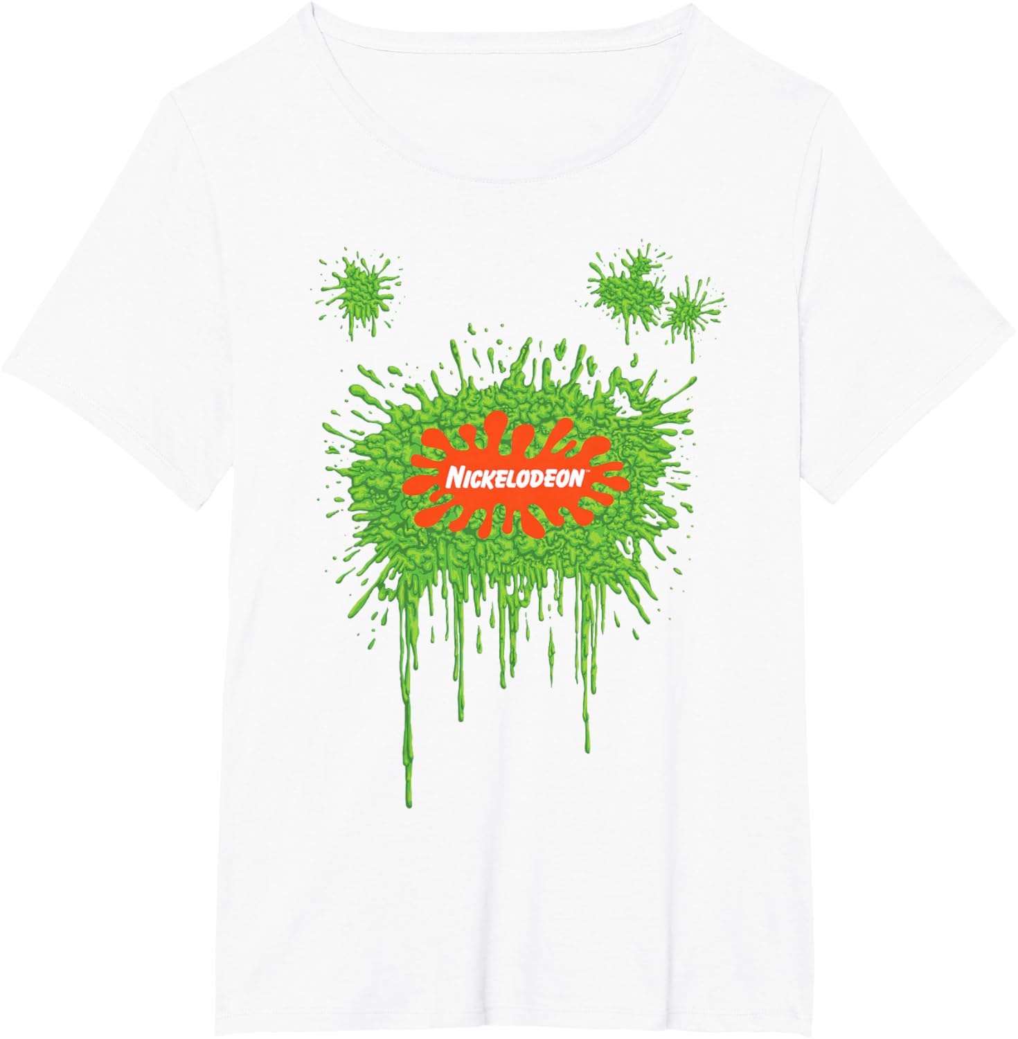 Nickelodeon Splat Logo With Green Slime T-shirt T-shirt