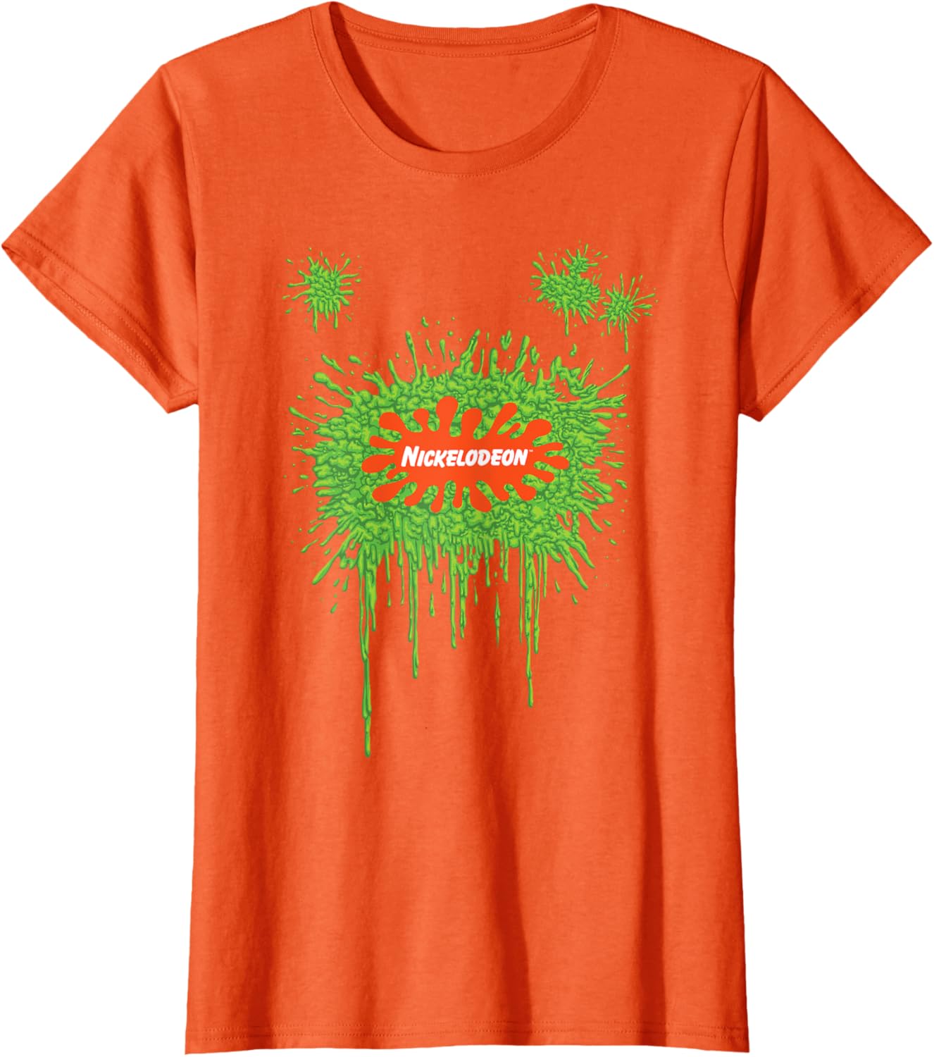 Nickelodeon Splat Logo With Green Slime T-shirt T-shirt