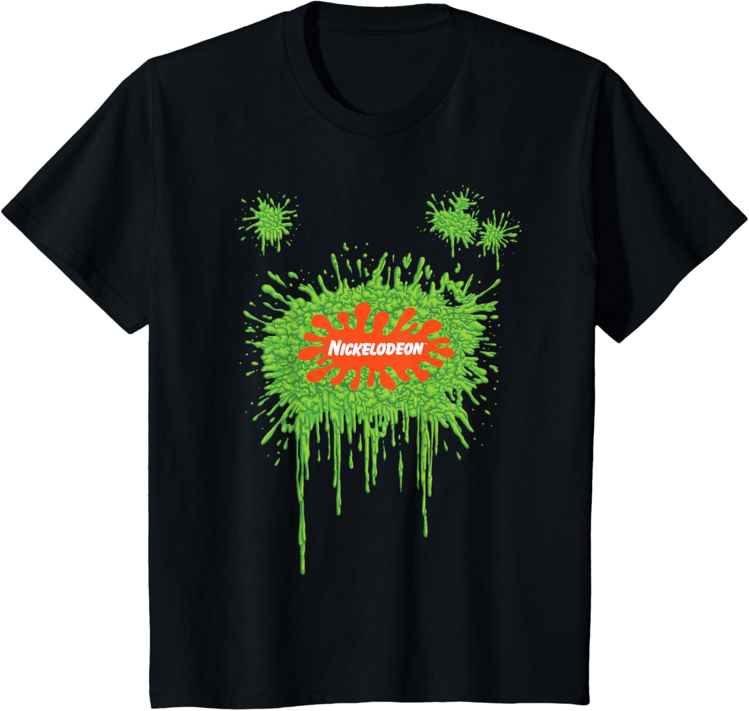 Nickelodeon Splat Logo With Green Slime T-shirt T-shirt
