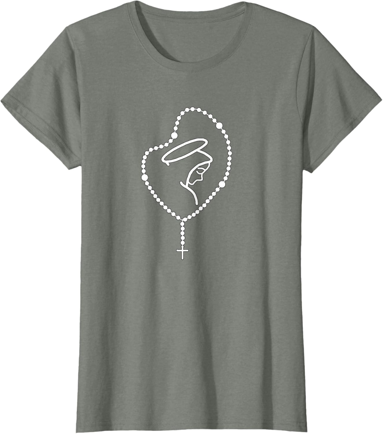 Holy Rosary Virgin Mary T-shirt