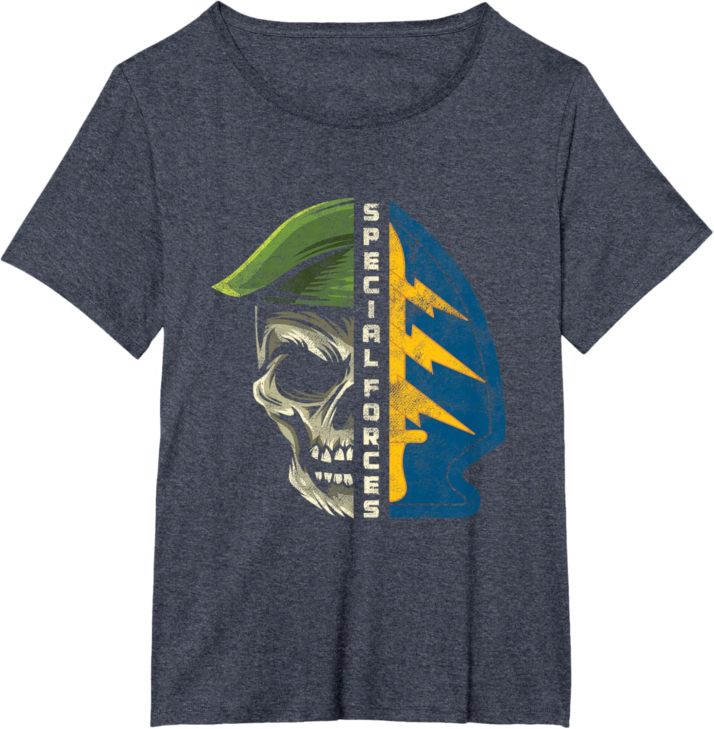 Army Special Forces Green Beret Skull Patch Oda Gift T-shirt
