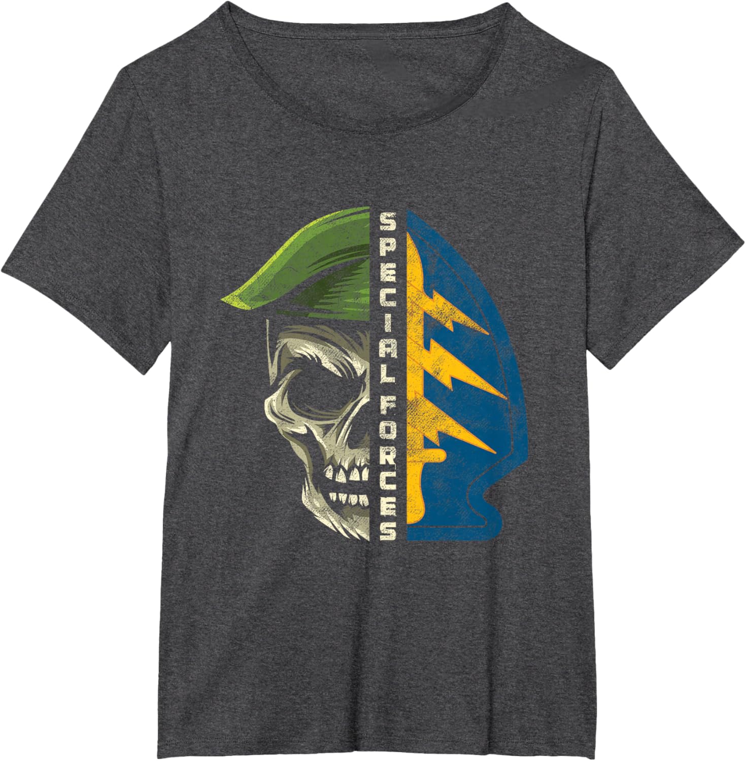 Army Special Forces Green Beret Skull Patch Oda Gift T-shirt