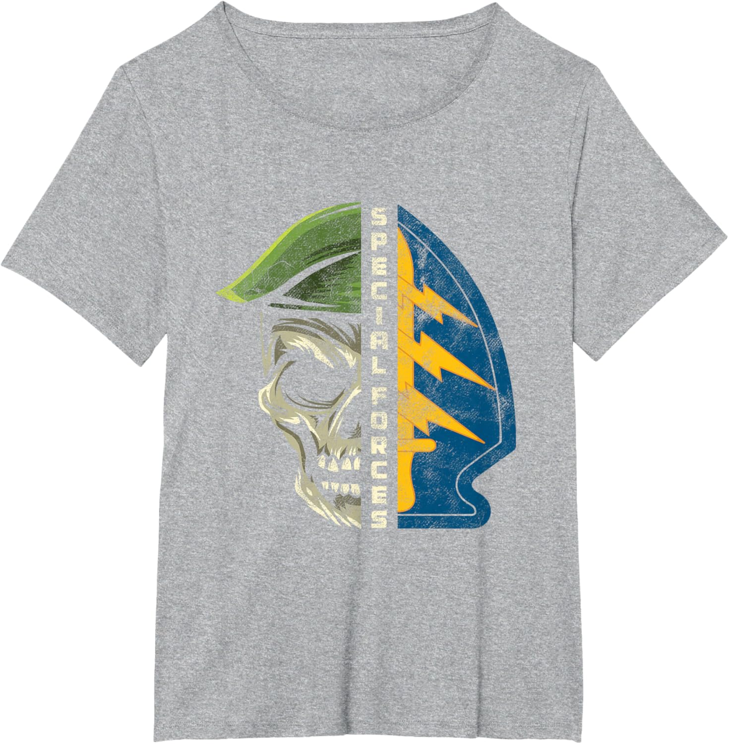 Army Special Forces Green Beret Skull Patch Oda Gift T-shirt
