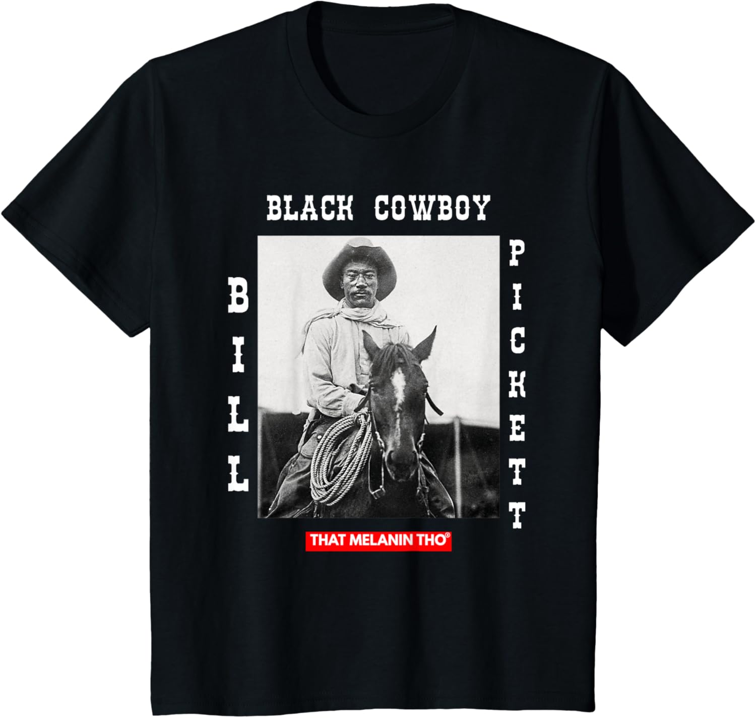 Cowboy African American History T-shirt