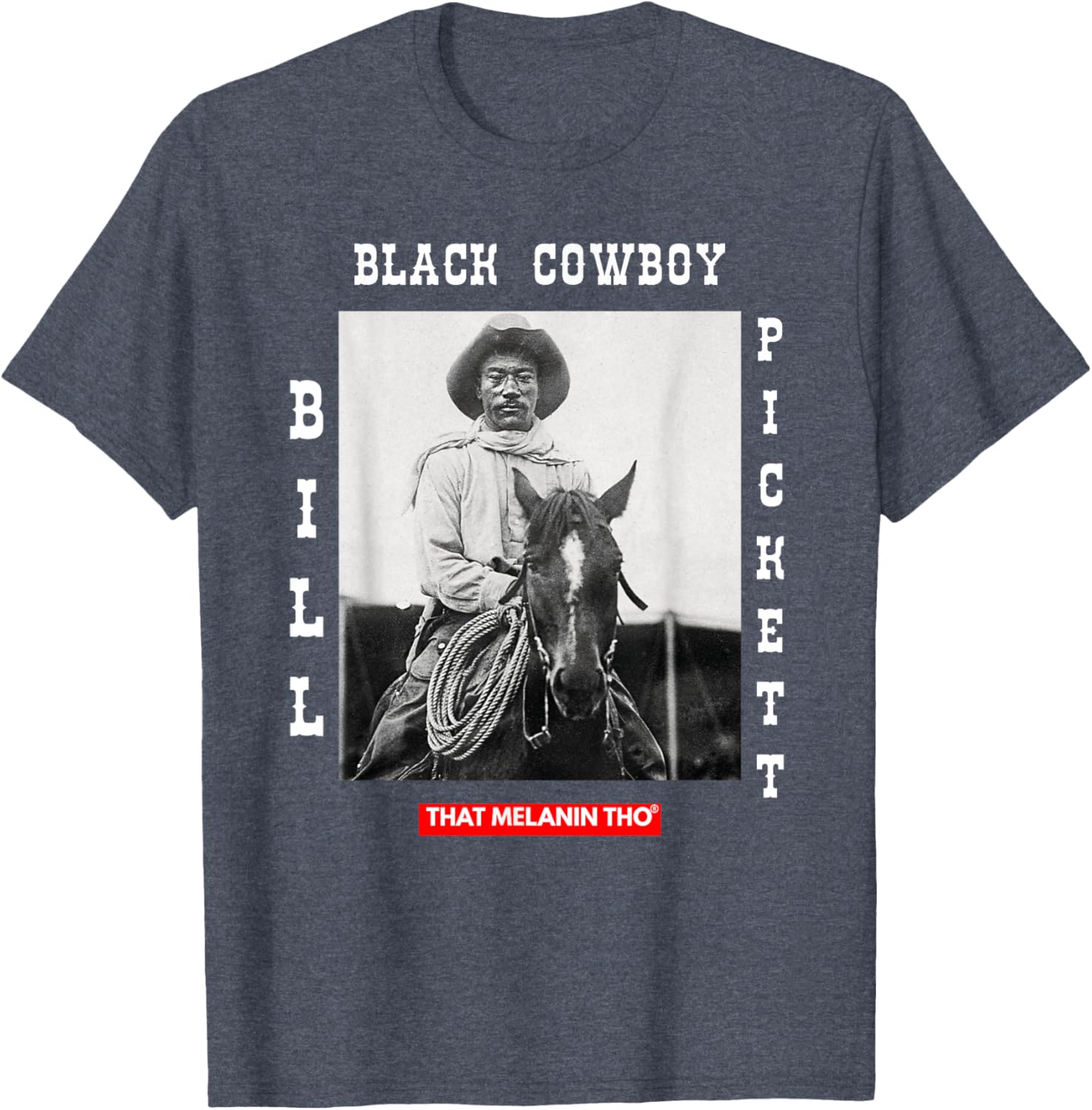 Cowboy African American History T-shirt