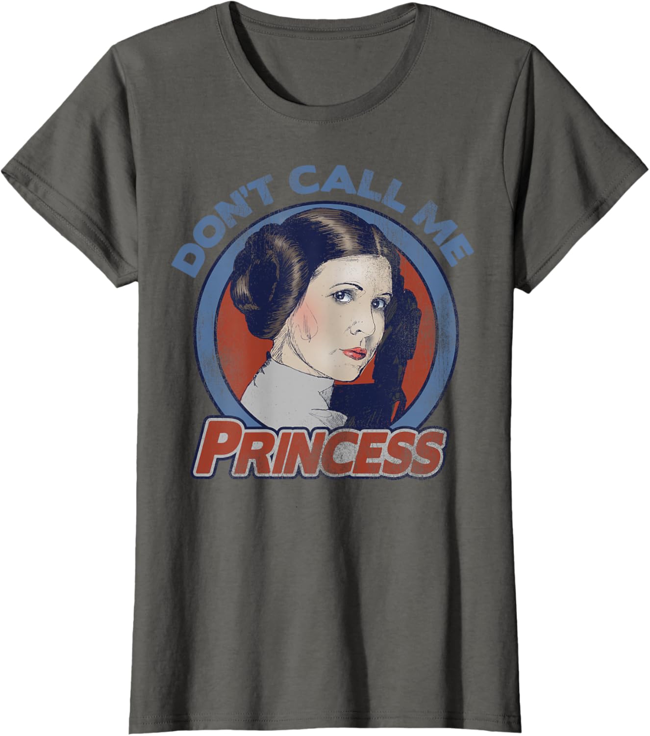 Star Wars Leia Don't Call Me Princess Graphic T-shirt C1 T-shirt
