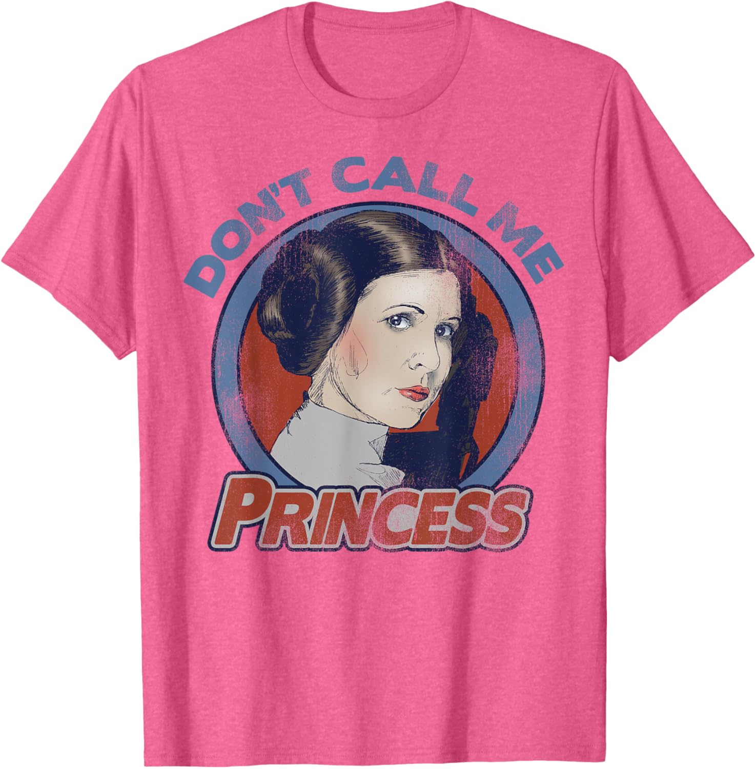 Star Wars Leia Dont Call Me Princess Graphic T-shirt C1 T-shirt