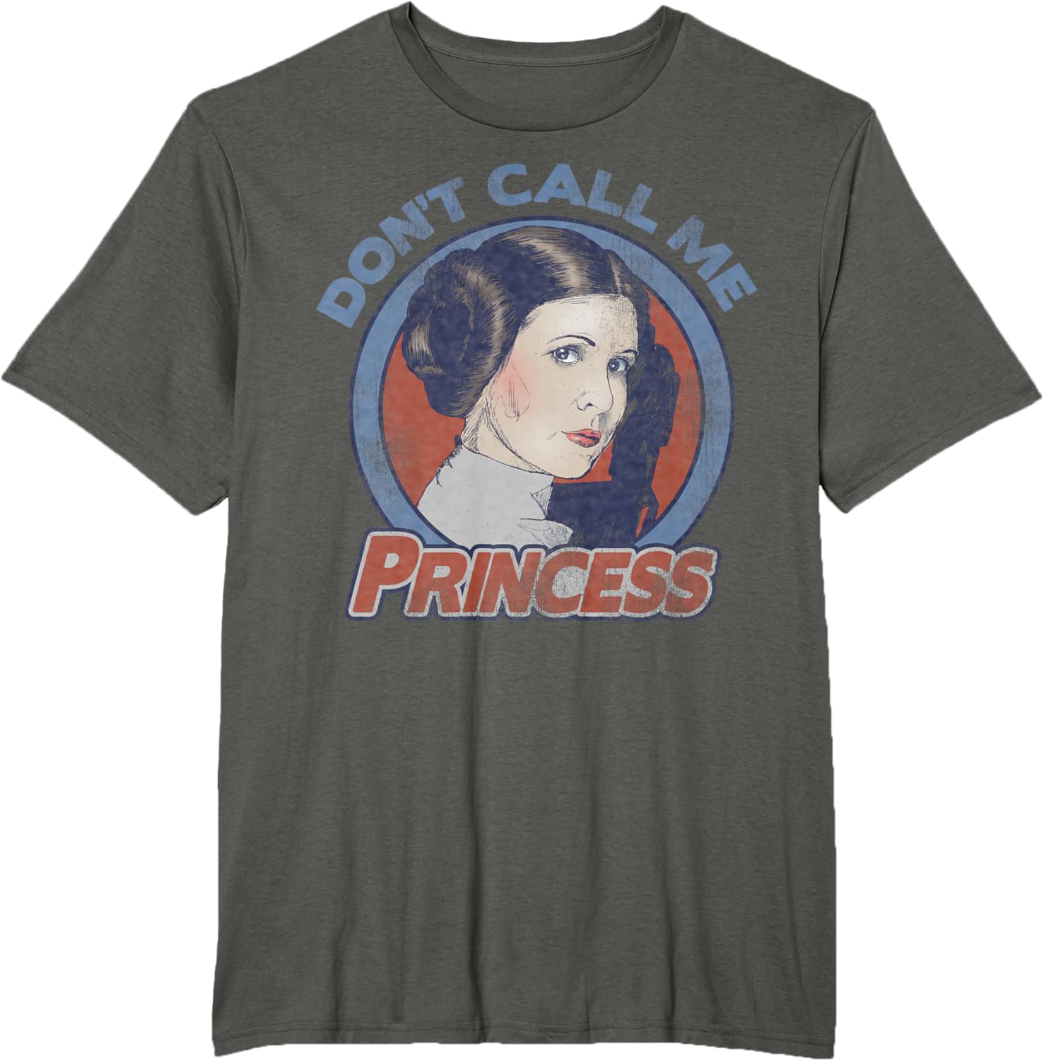 Star Wars Leia Don't Call Me Princess Graphic T-shirt C1 T-shirt